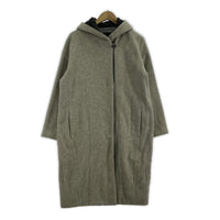 その他アウター HOODED LONG GOWN COAT/F/GRY フリー グレー