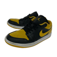 スニーカー AIR JORDAN 1 Low BLACK YELLOW(27.5㎝) 27.5cm (US9 1/2 UK9 EU45)