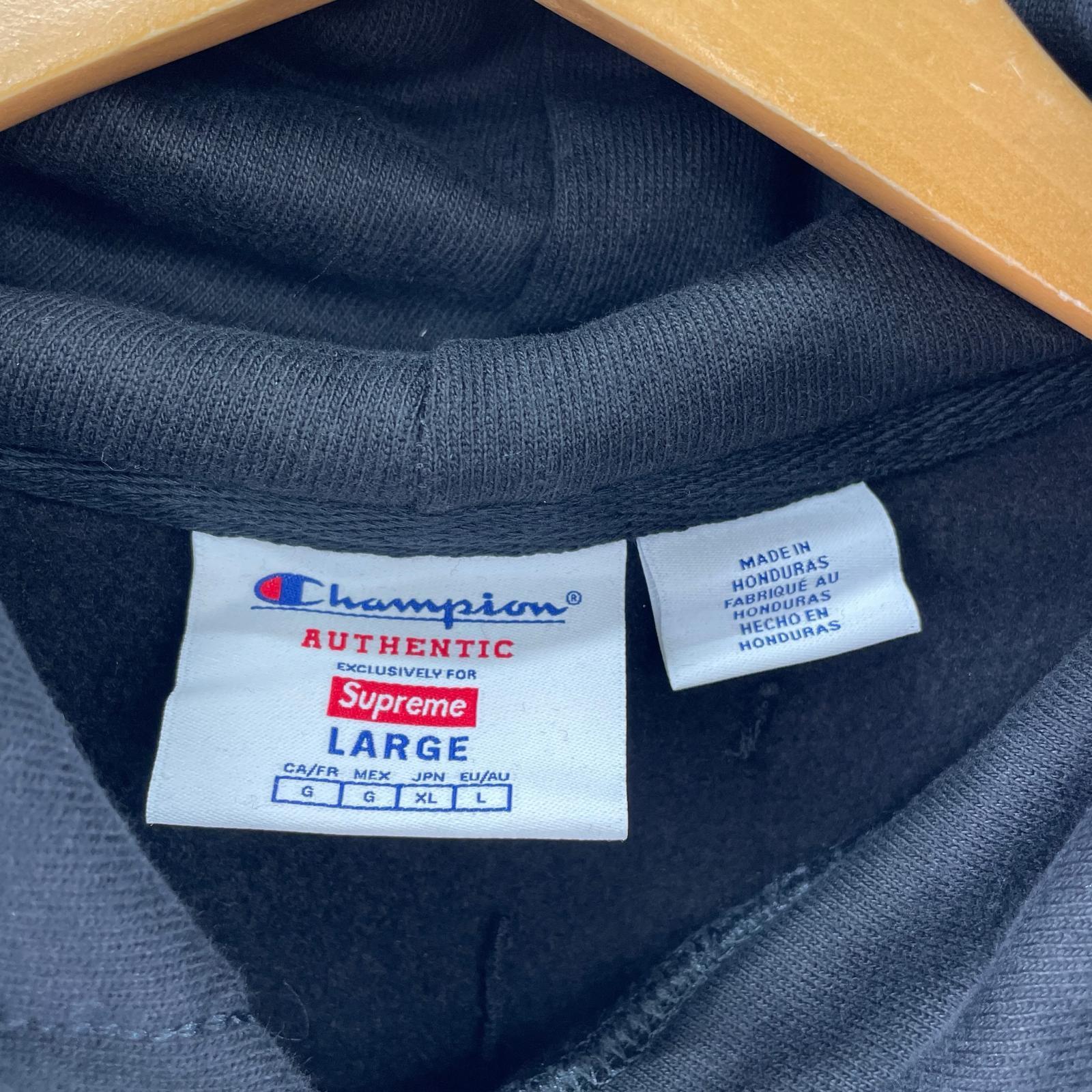 パーカー ×champion 25SS Hooded Sweatshirt (L) 黒 L ブラック