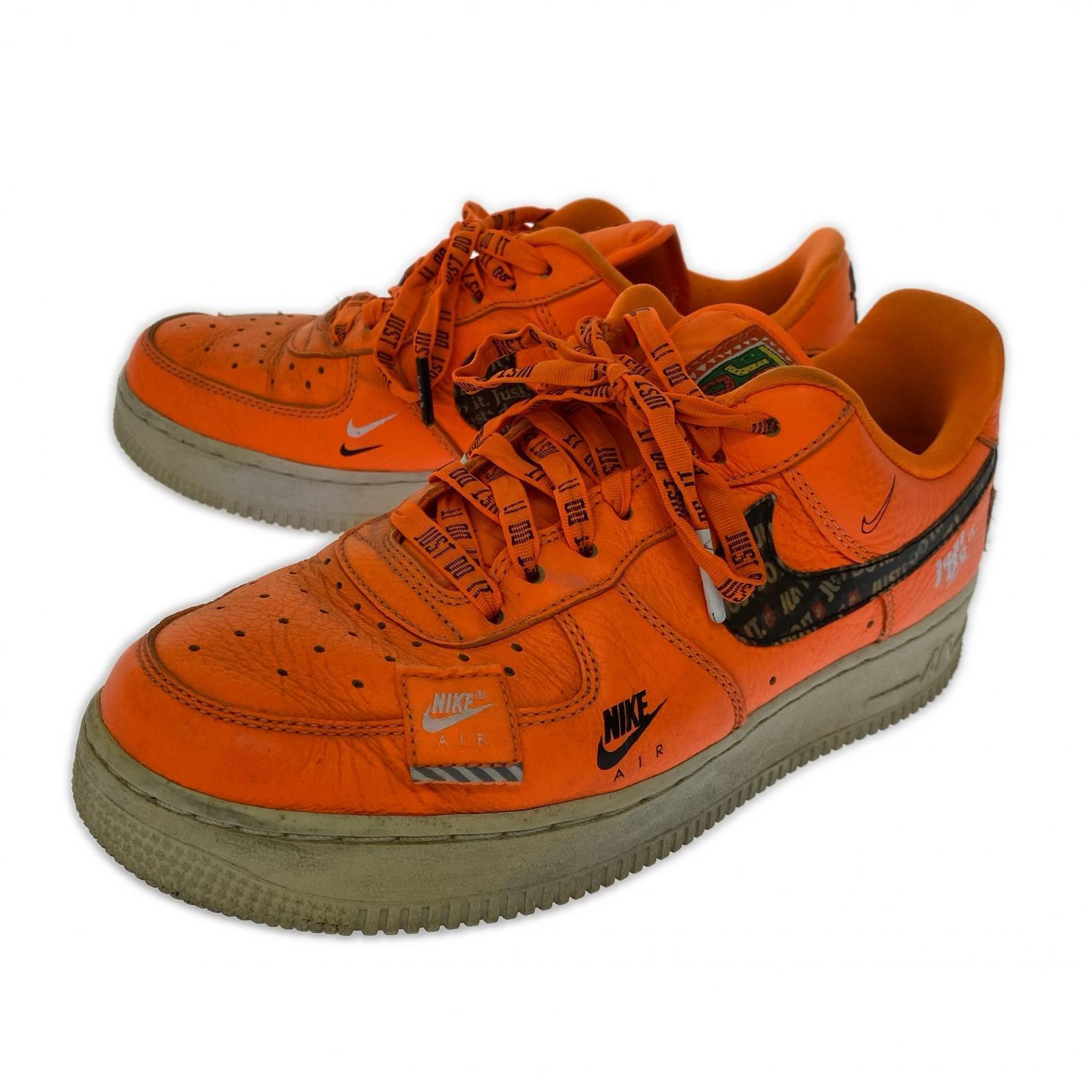 スニーカー AIR FORCE 1 07 PRM 24.5CM 24.5cm (US6 1/2 UK6 EU39) オレンジ