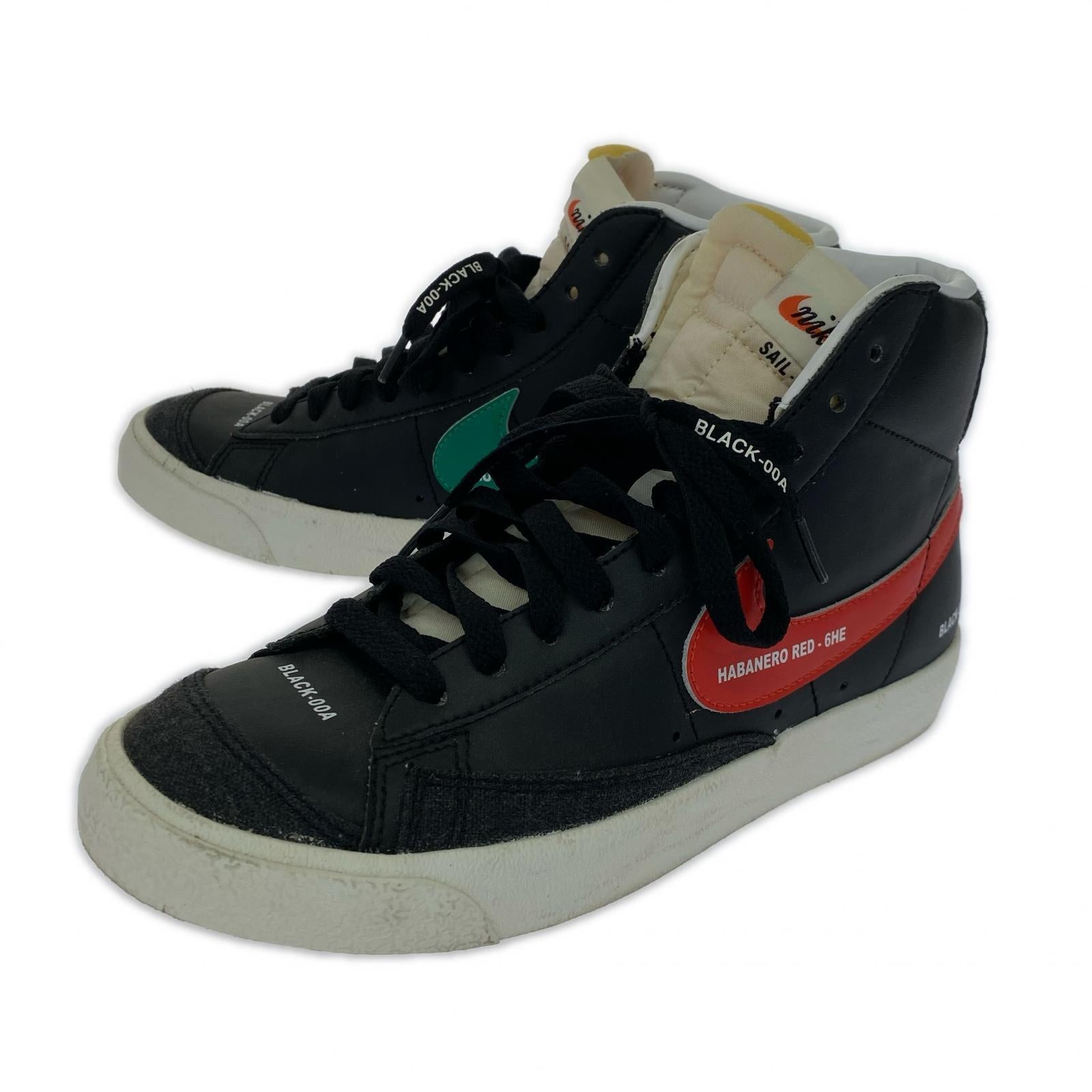 スニーカー BLAZER MID 24.5CM 24.5cm (US6 1/2 UK6 EU39) ブラック