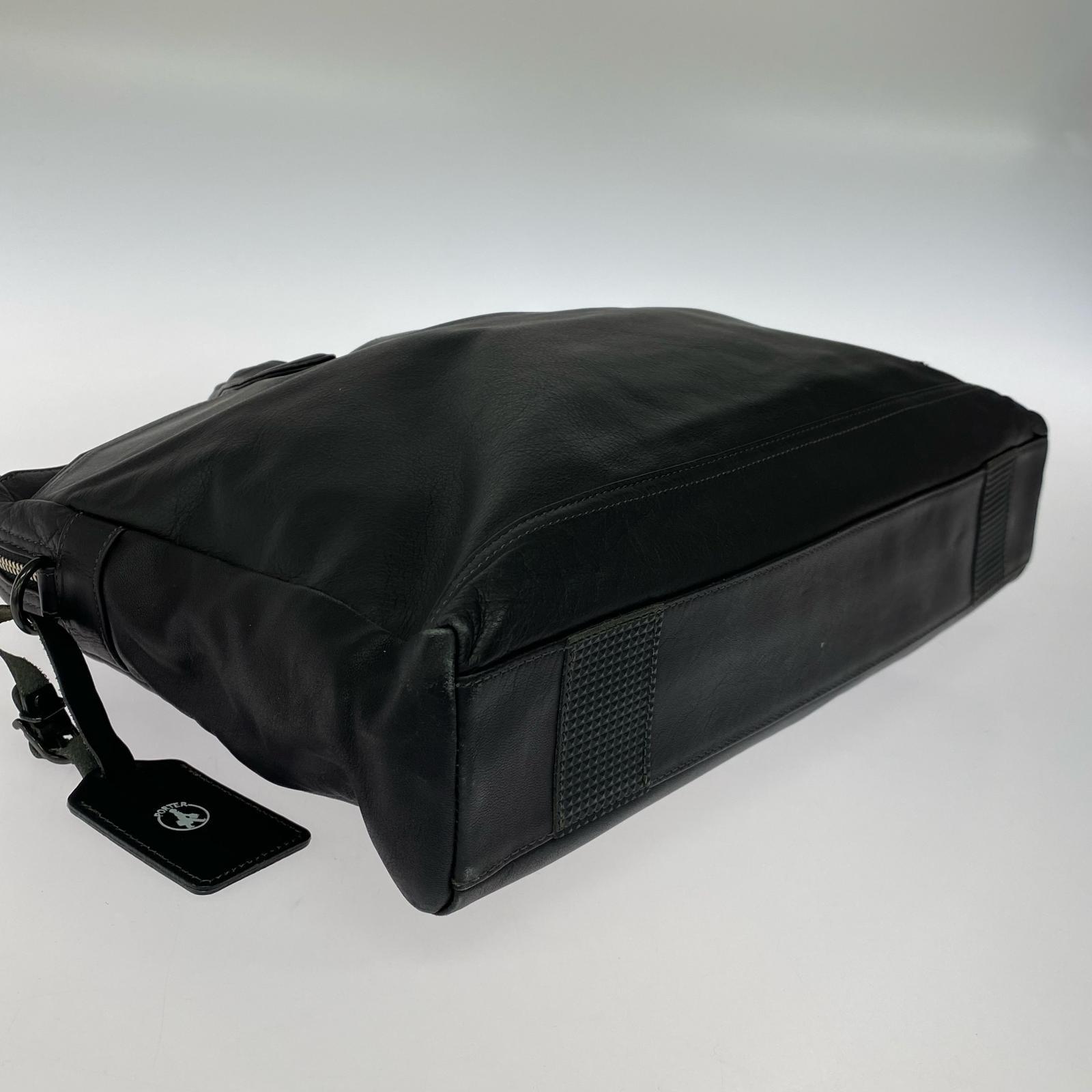 ボディバッグ Tausen 2way briefcase ブラック