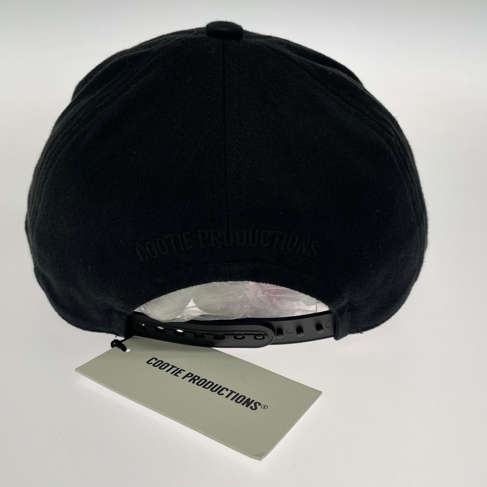 キャップ COOTIE C/R Twill 5 Panel Apollo Cap CTE-23S504 黒 ブラック
