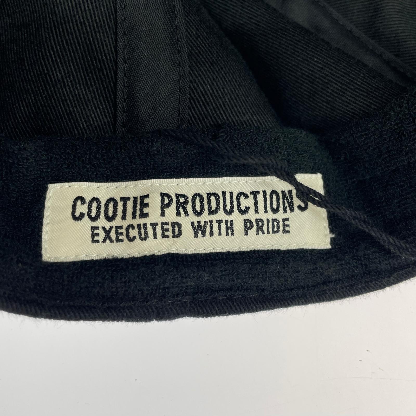 キャップ COOTIE C/R Twill 5 Panel Apollo Cap CTE-23S504 黒 ブラック