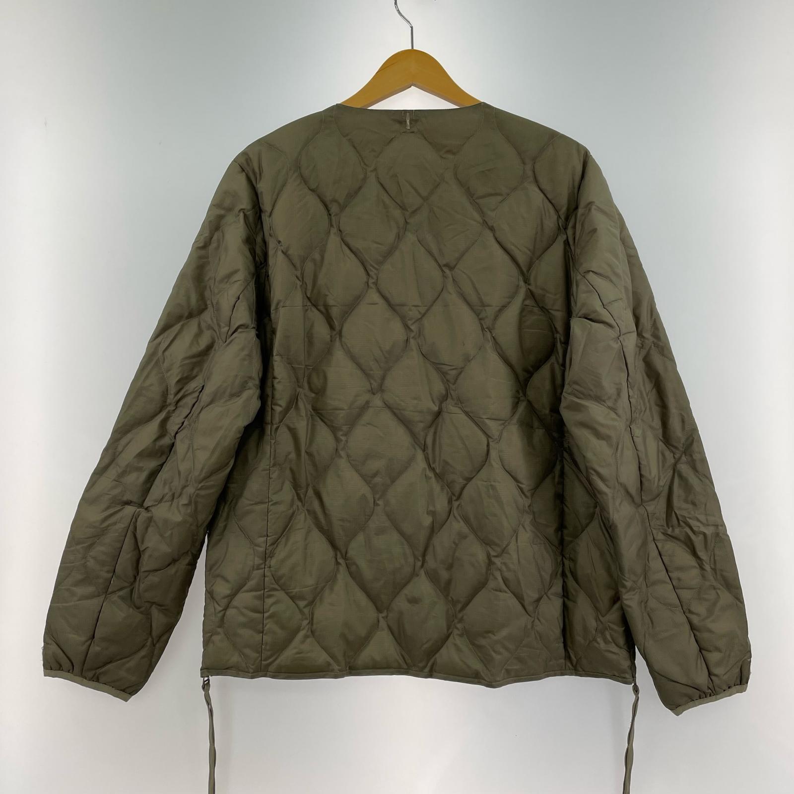 ジャケット F/CE×TAION PACKABLE INNER DOWN インナーダウン カーキ