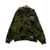 ジャケット Supreme×Mitchell&Ness Twill Stadium Jacket カモ柄 (L) L
