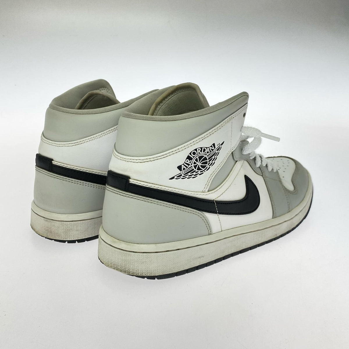 スニーカー Women's Air Jordan 1 Mid "Grey Fog 27.5cm (US9 1/2 UK9 EU45)