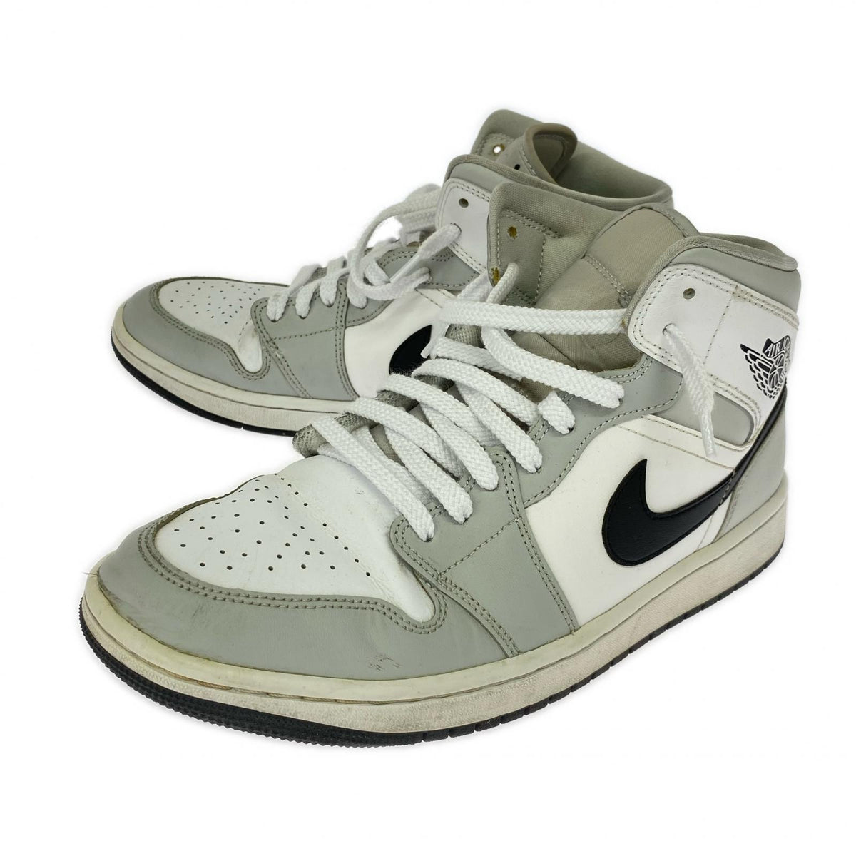 スニーカー Women's Air Jordan 1 Mid "Grey Fog 27.5cm (US9 1/2 UK9 EU45)