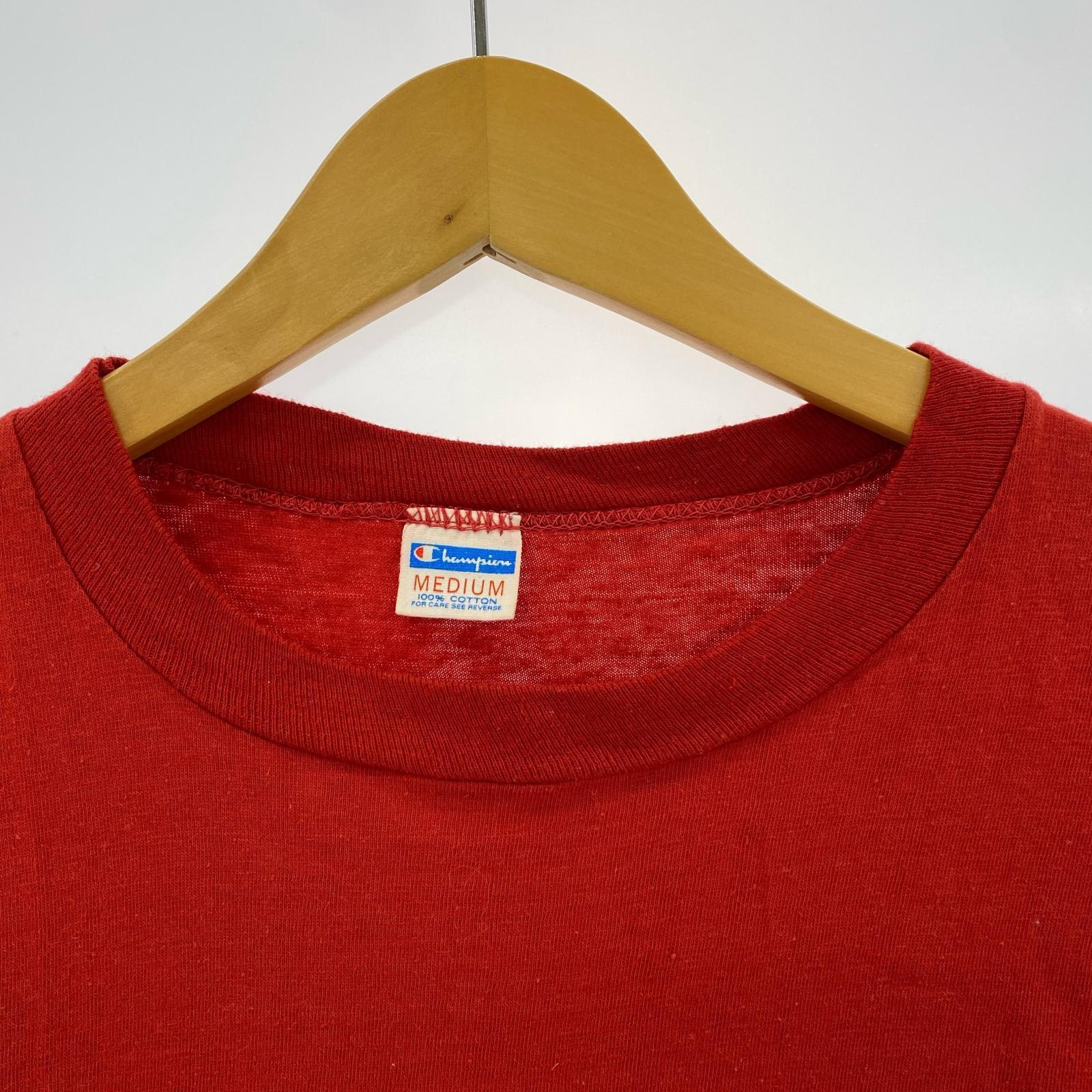 半袖Tシャツ 70s バータグ (M) M レッド
