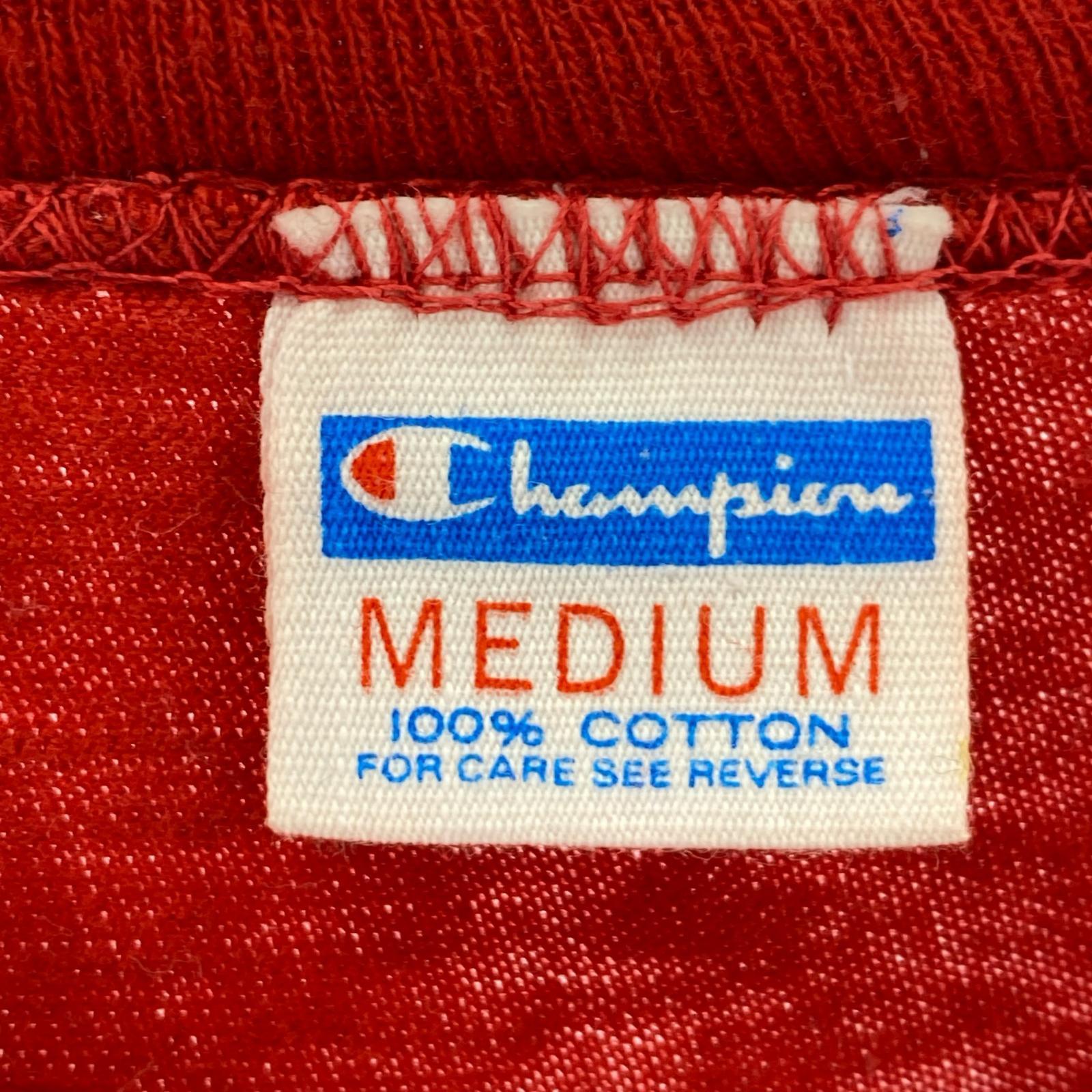 半袖Tシャツ 70s バータグ (M) M レッド