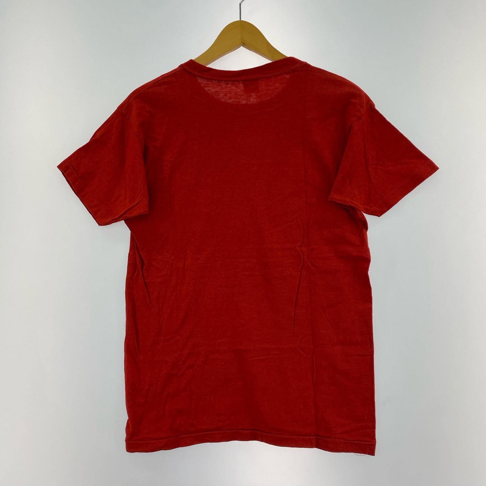 半袖Tシャツ 70s バータグ (M) M レッド