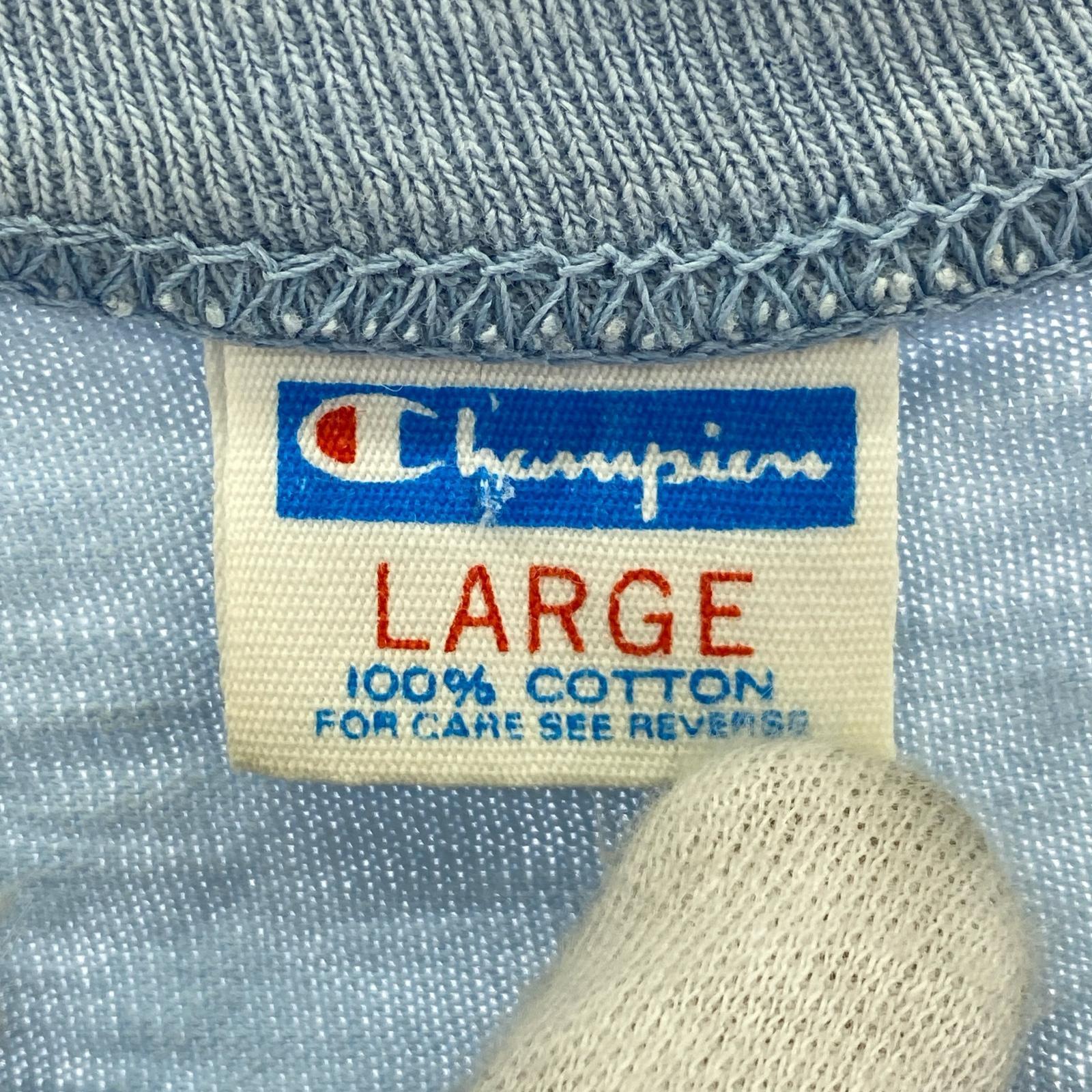 半袖Tシャツ 70s バータグ Coors 水色 (L) L