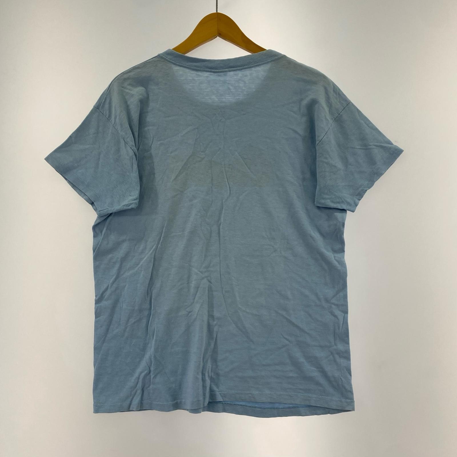半袖Tシャツ 70s バータグ Coors 水色 (L) L
