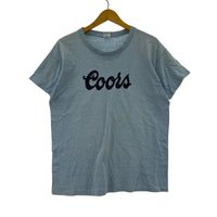 半袖Tシャツ 70s バータグ Coors 水色 (L) L
