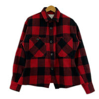 長袖シャツ A MACHINE Buffalo check Clown Shirt 1 1 レッド