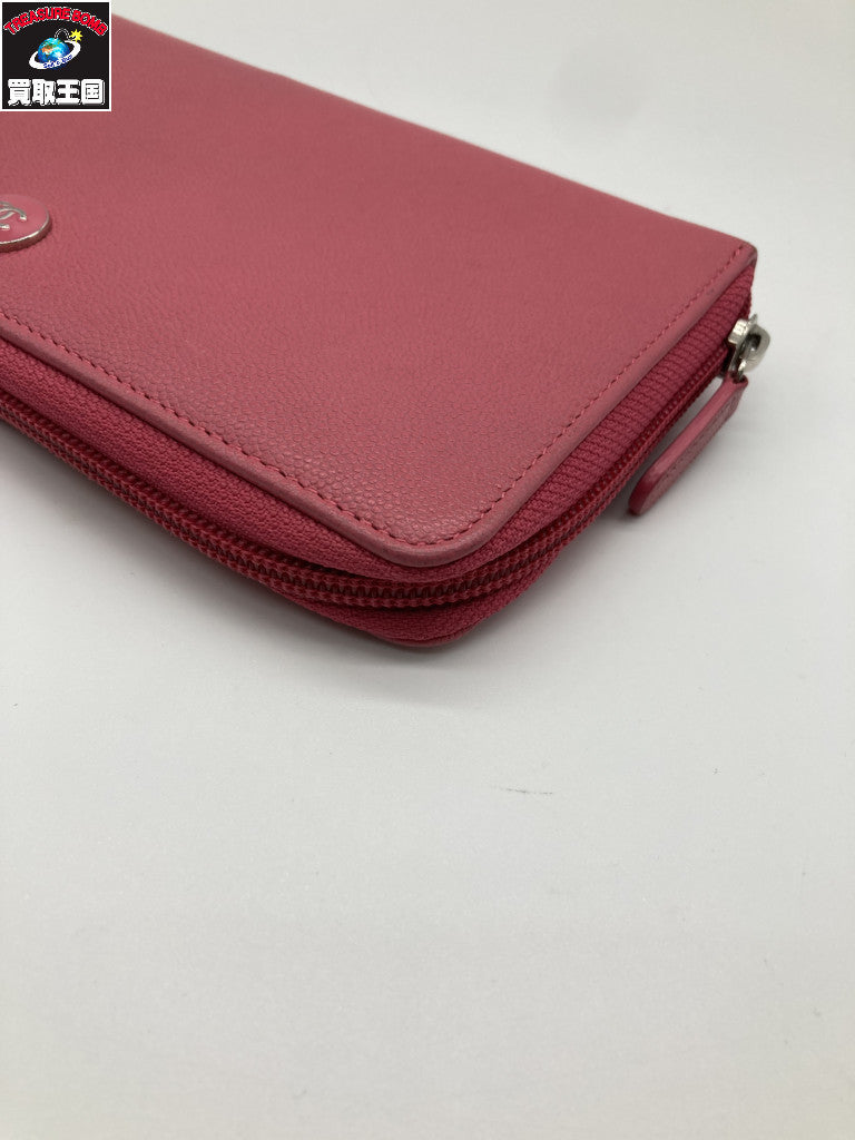 CHANEL キャビアスキン 長財布