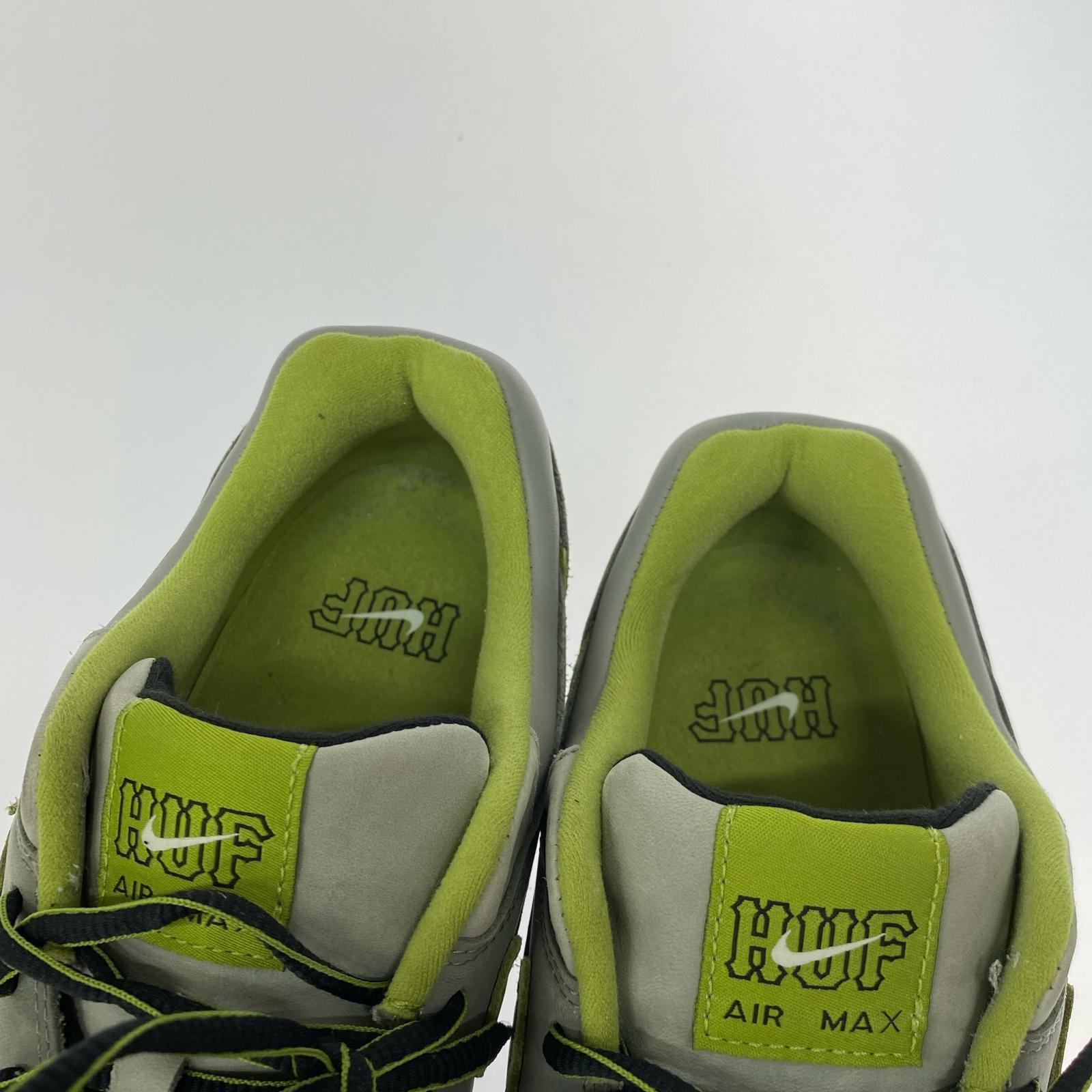 スニーカー ×HUF AIR MAX 1 PEAR/28cm 28cm (US10 UK9 1/2 EU46) グレー
