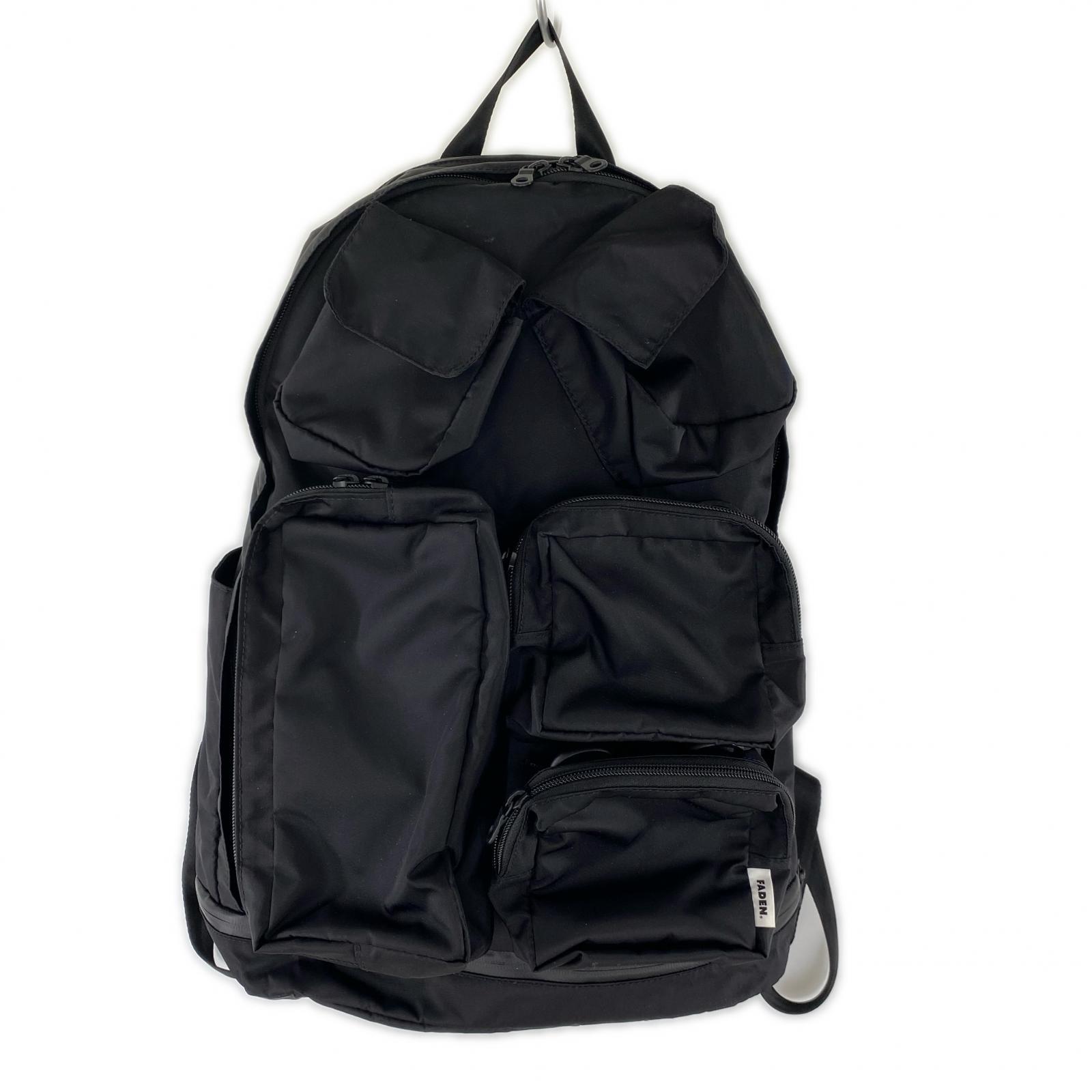リュック・デイパック FADEN/Multi Pocket Tender BackPack ブラック
