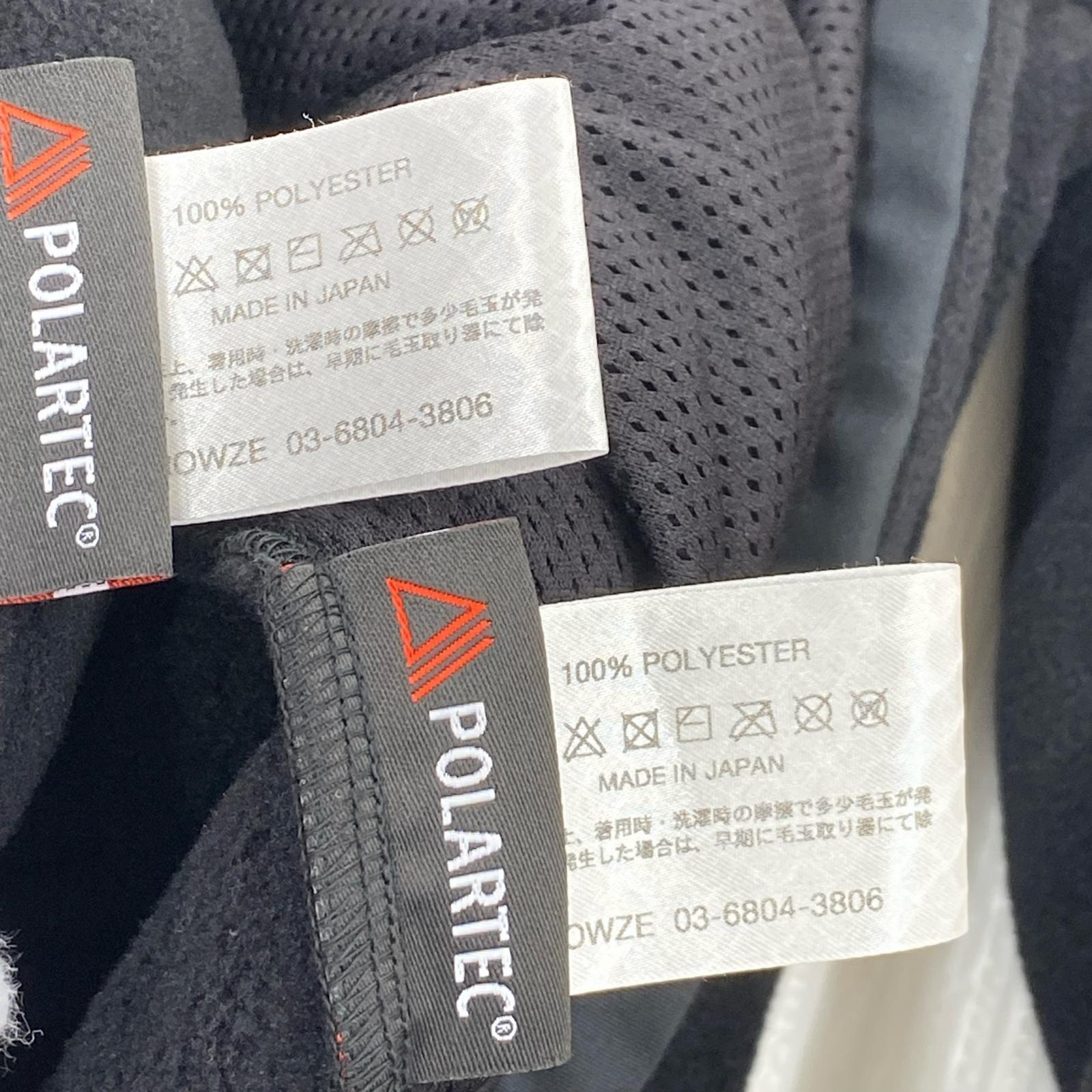 ジャケット 24AW Polartec Fleece セットアップ XL 黒 ブラック
