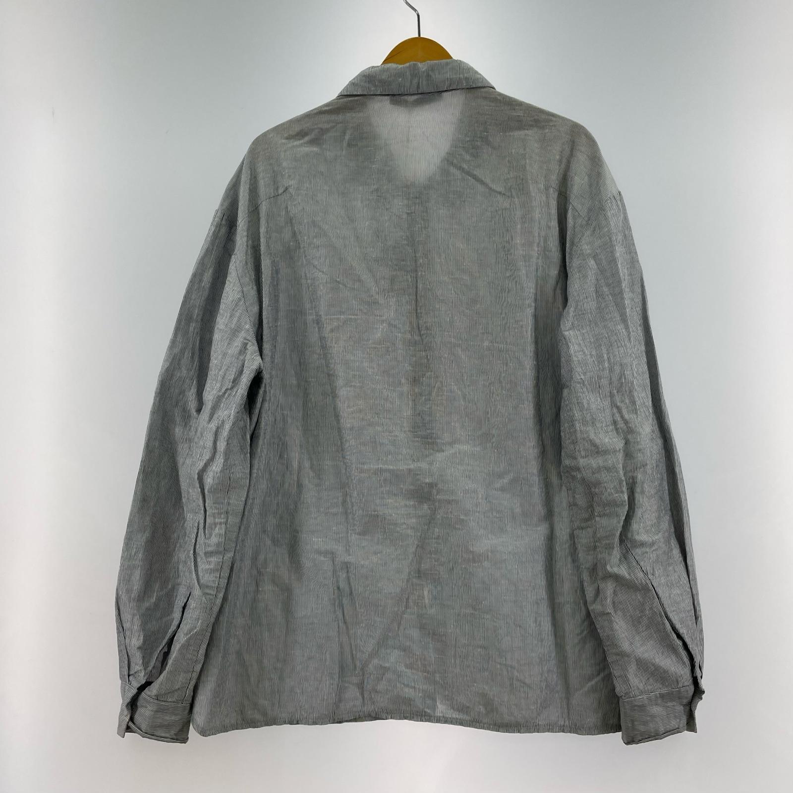 長袖シャツ POST ARCHIVE FACTION 8.0 Right shirt サイズL ブルー タグ付 L ブルー