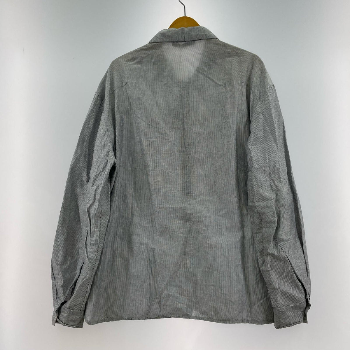 長袖シャツ POST ARCHIVE FACTION 8.0 Right shirt サイズL ブルー タグ付 L ブルー