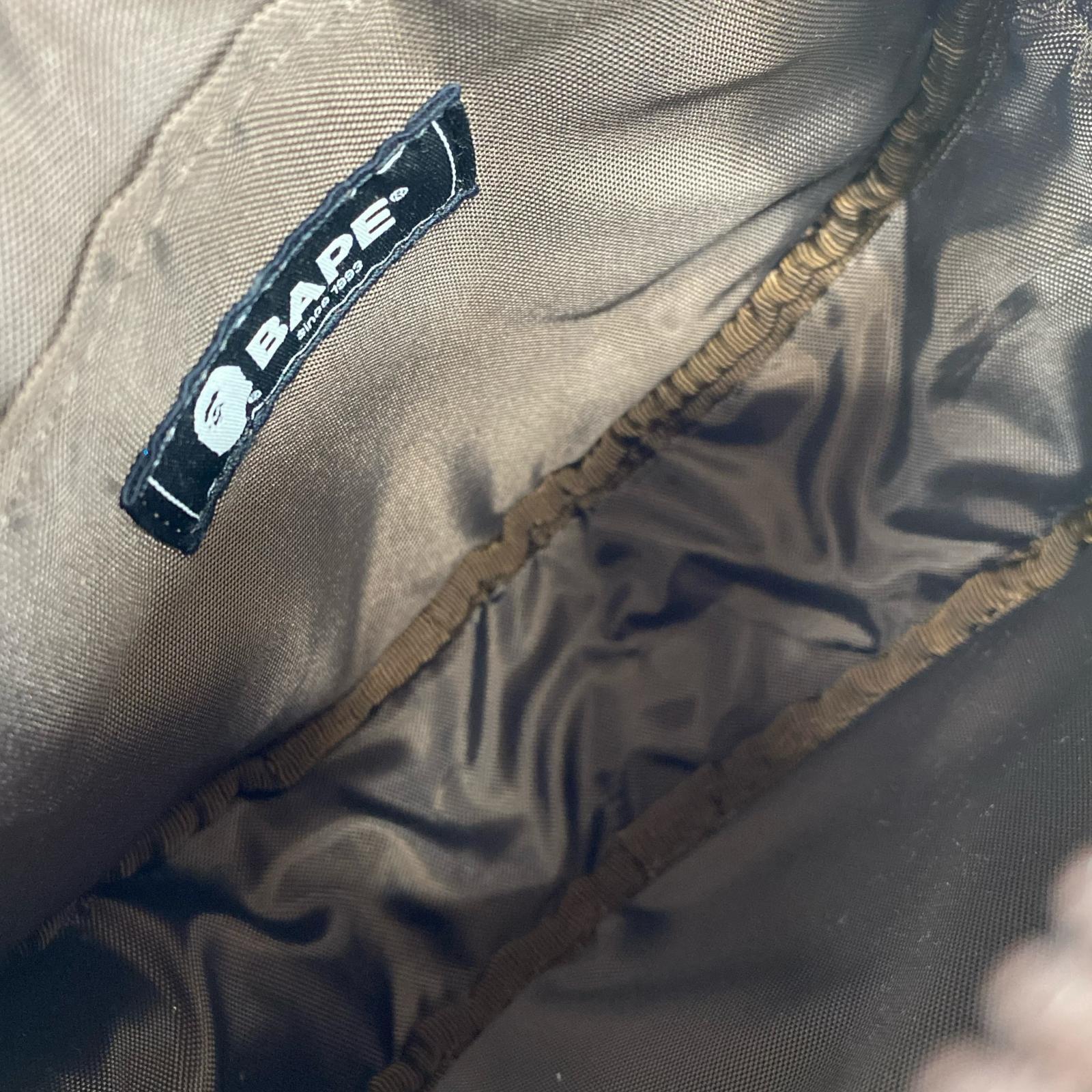 リュック・デイパック A BATHING APE BABYMILO エナメルリュック ブラウン ブラウン