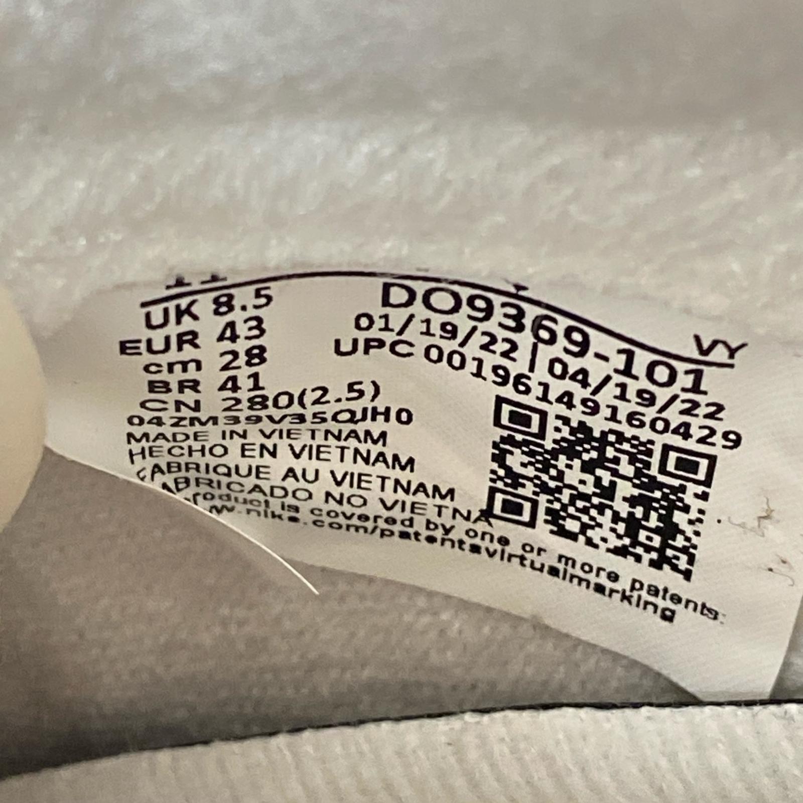 スニーカー AIR JORDAN 1 RETRO HIGH OG Starfish DO9369-101 28cm (US10 UK9 1/2 EU46)