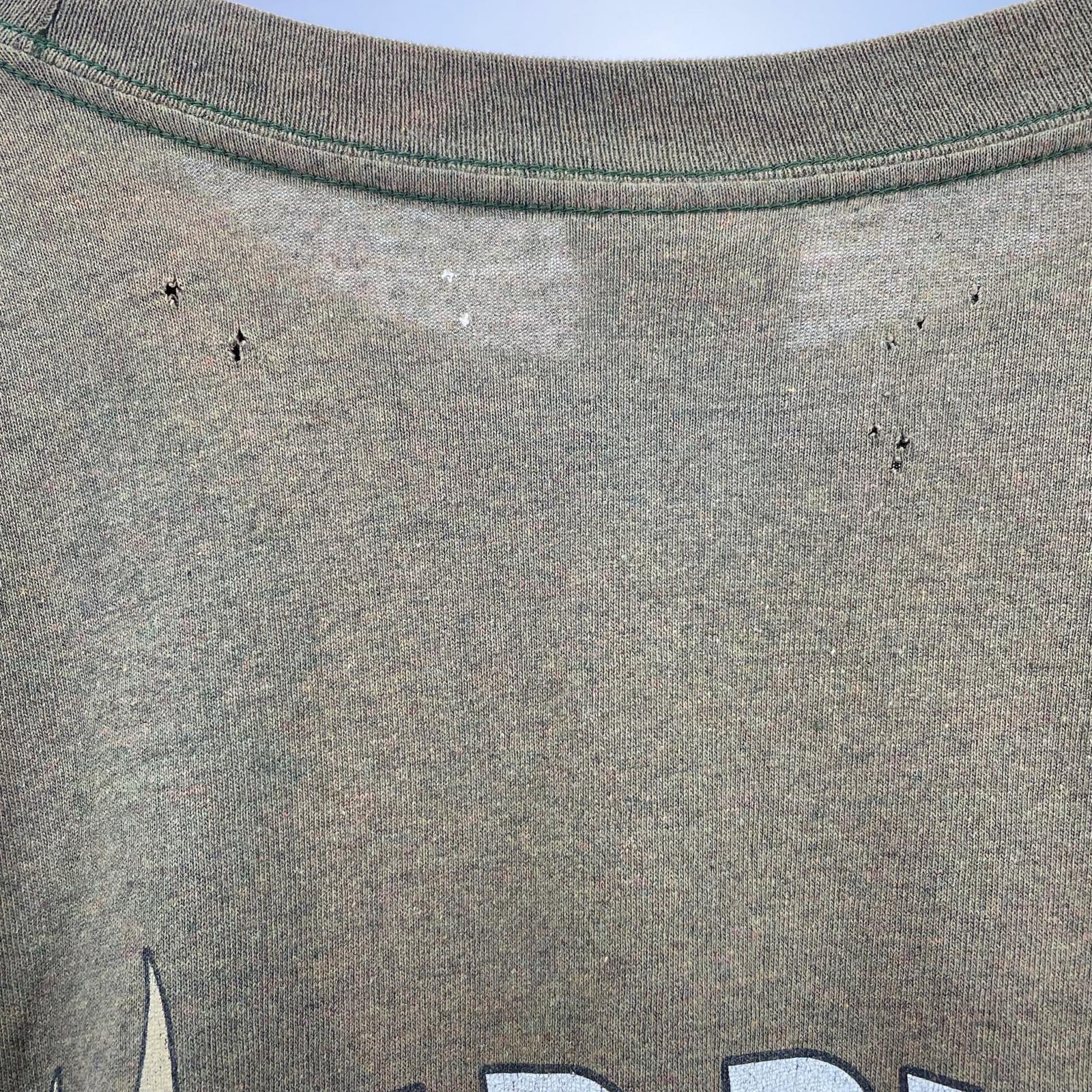 長袖Tシャツ USA製 カーキ