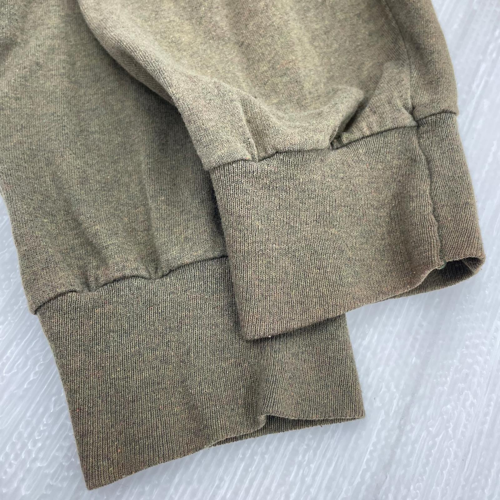 長袖Tシャツ USA製 カーキ