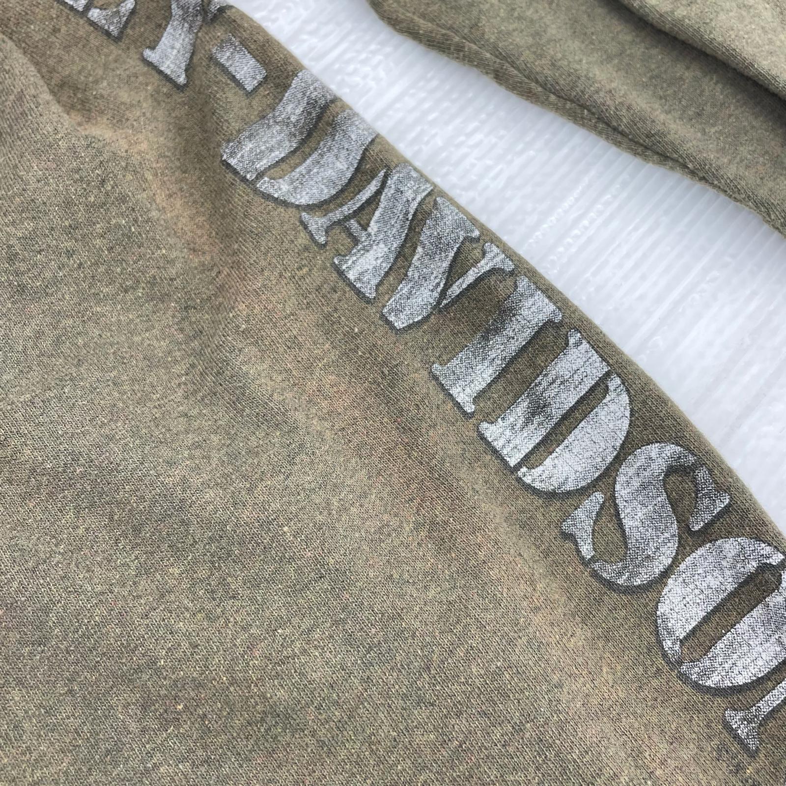 長袖Tシャツ USA製 カーキ