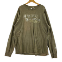 長袖Tシャツ USA製 カーキ
