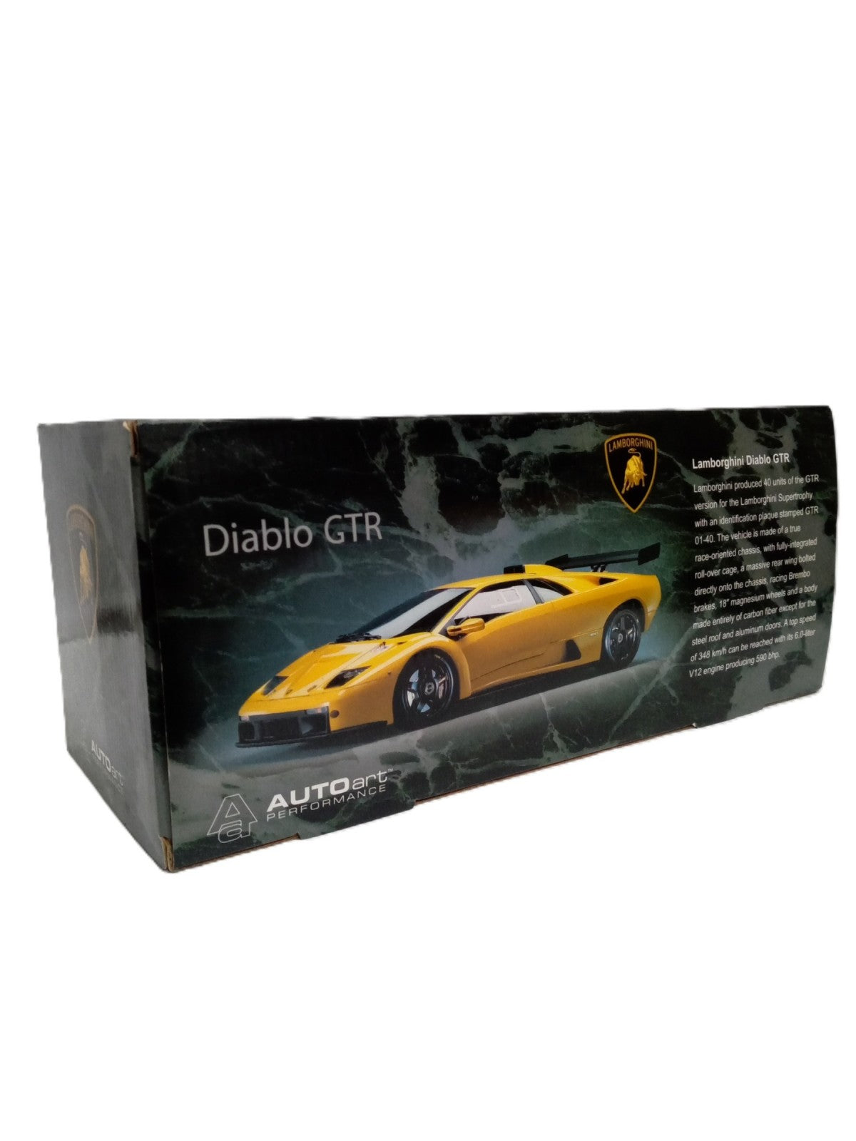 LAMBORGHINI DIABLO GTR 2001(ブラック) スケールカー