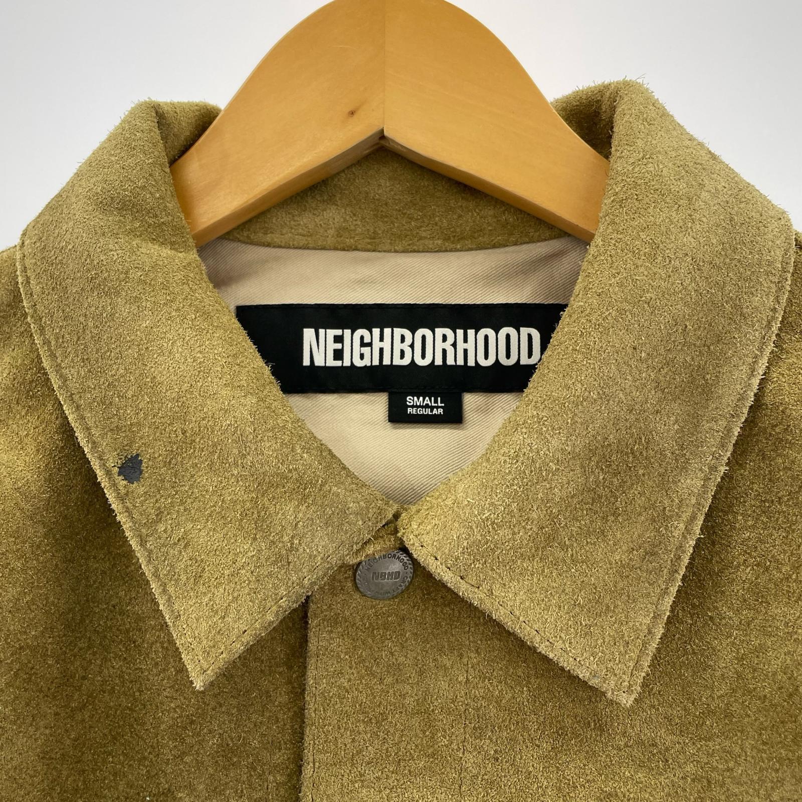 レザージャケット DRIP SUEDE JACKET SIZE:S BEIGE S カーキ