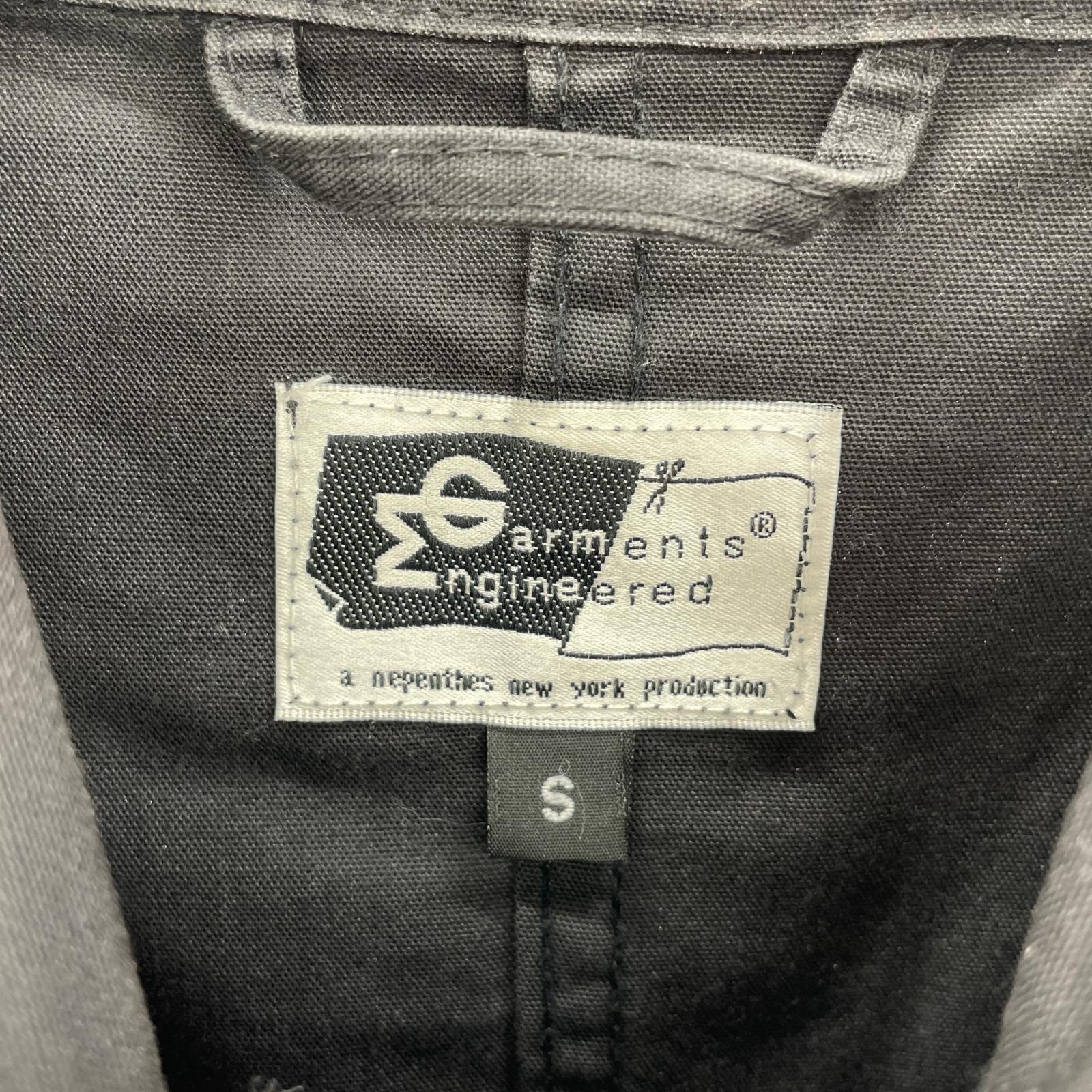 ジャケット Engineered Garment スタンドカラージャケット サイズS ブラック S ブラック