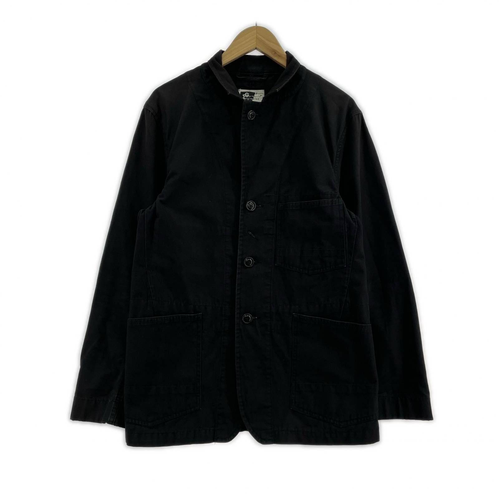 ジャケット Engineered Garment スタンドカラージャケット サイズS ブラック S ブラック