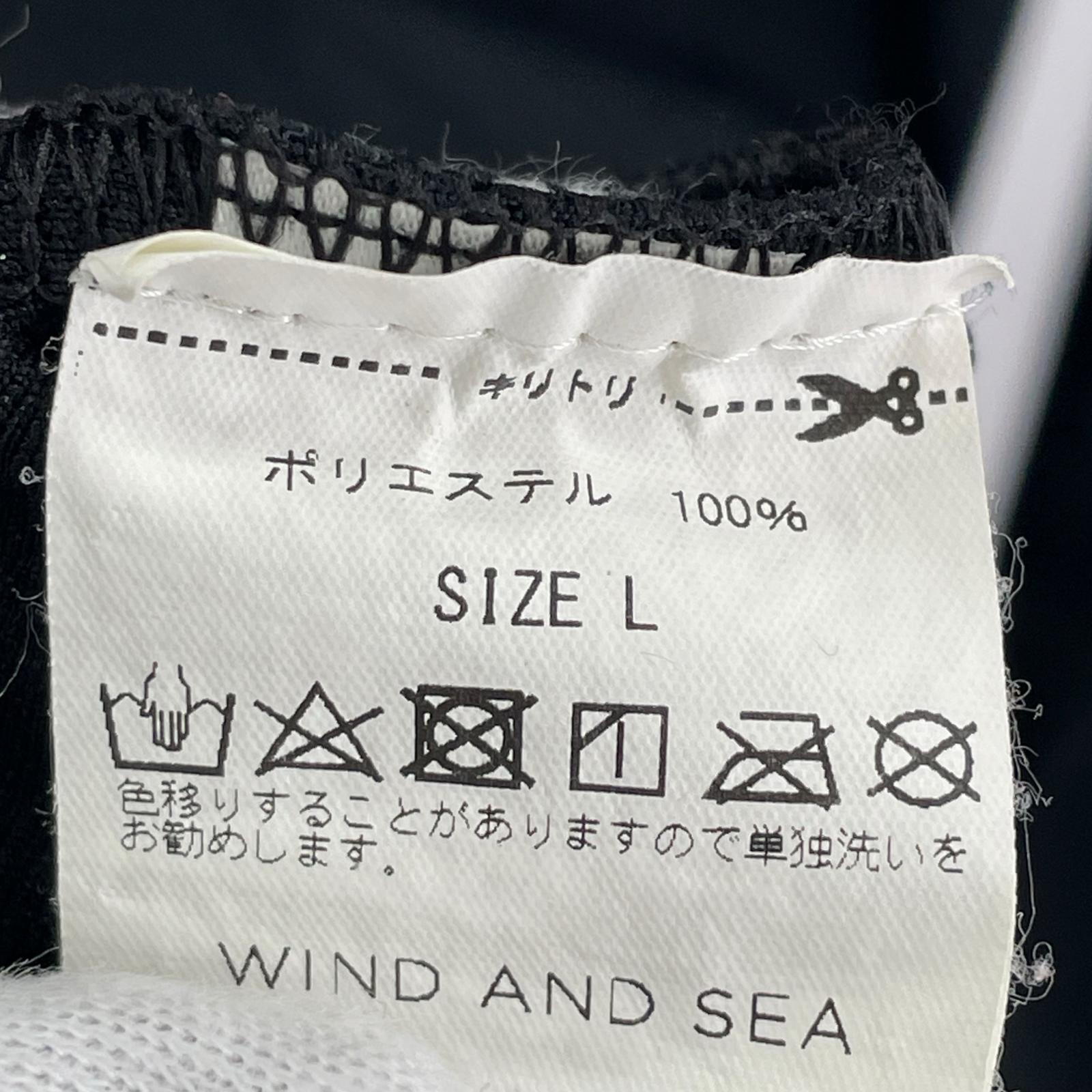 ポロシャツ 鹿の子 LS Polo Shirt 黒 L ブラック