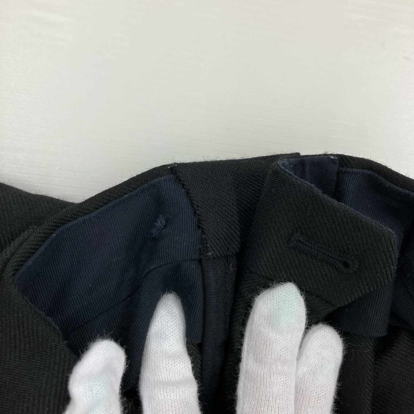 ショートパンツ WIDE TUCK SHORTS 46 黒 46 ブラック