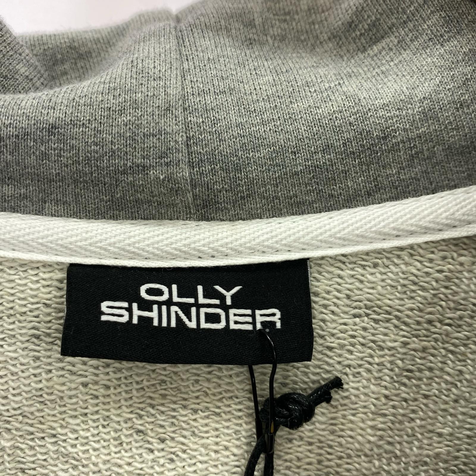 パーカー olly shinder 24AW デザイン パーカー グレー M グレー