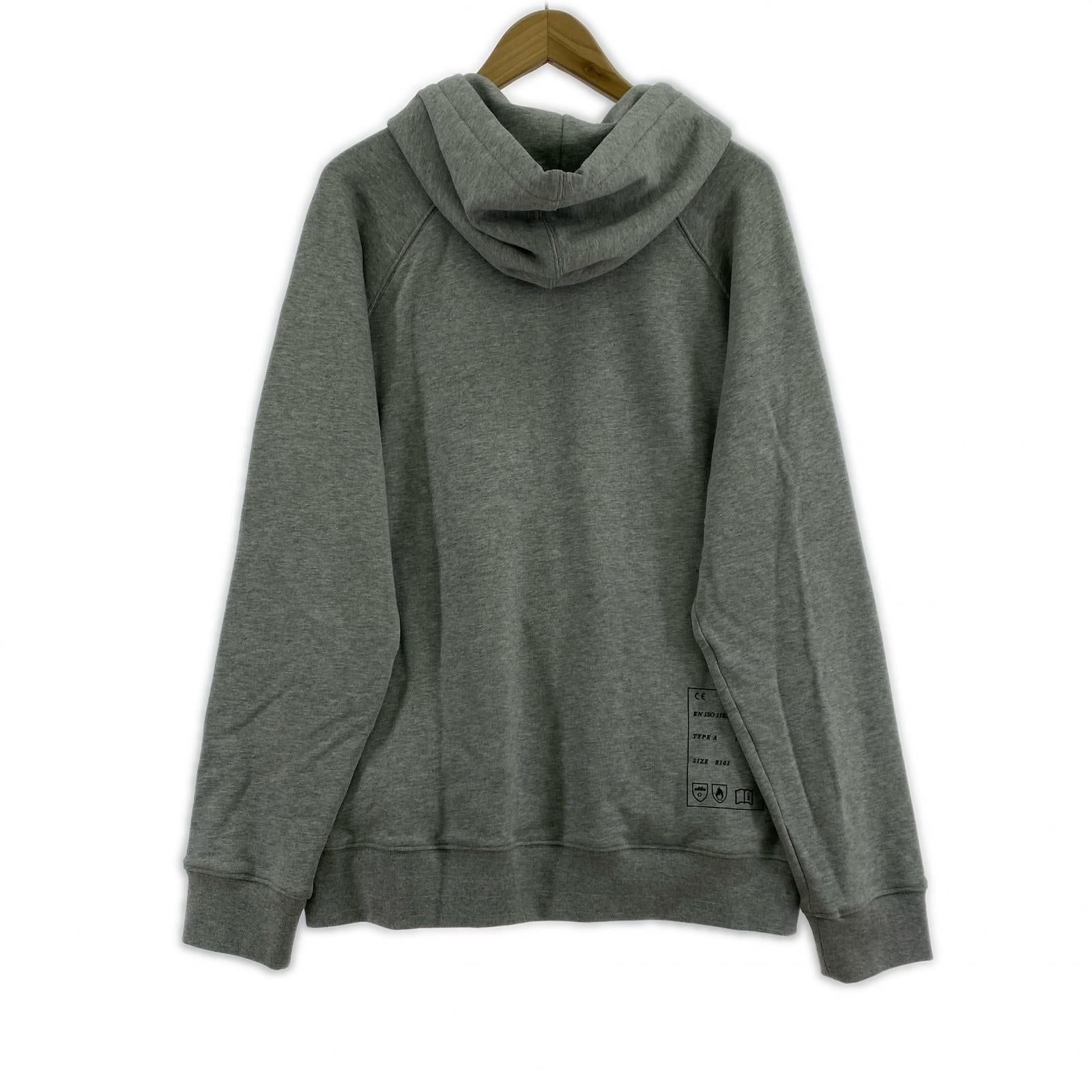 パーカー olly shinder 24AW デザイン パーカー グレー M グレー