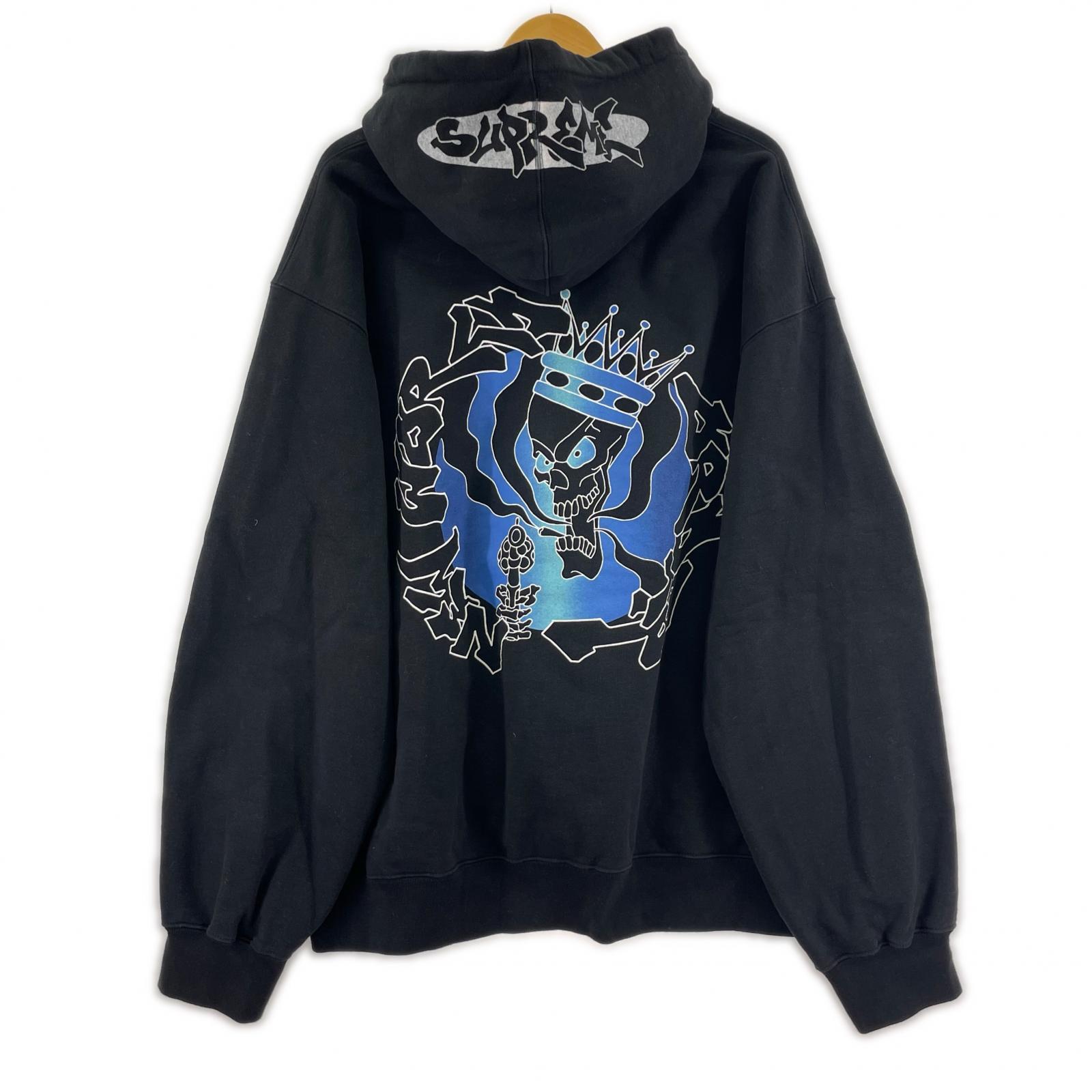 パーカー supreme new world order /BRK/XL ブラック