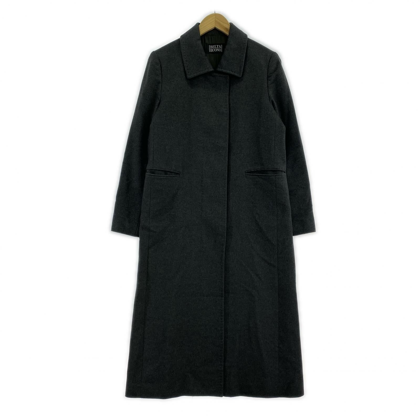 ジャケット belta buono カシミヤコート グレー