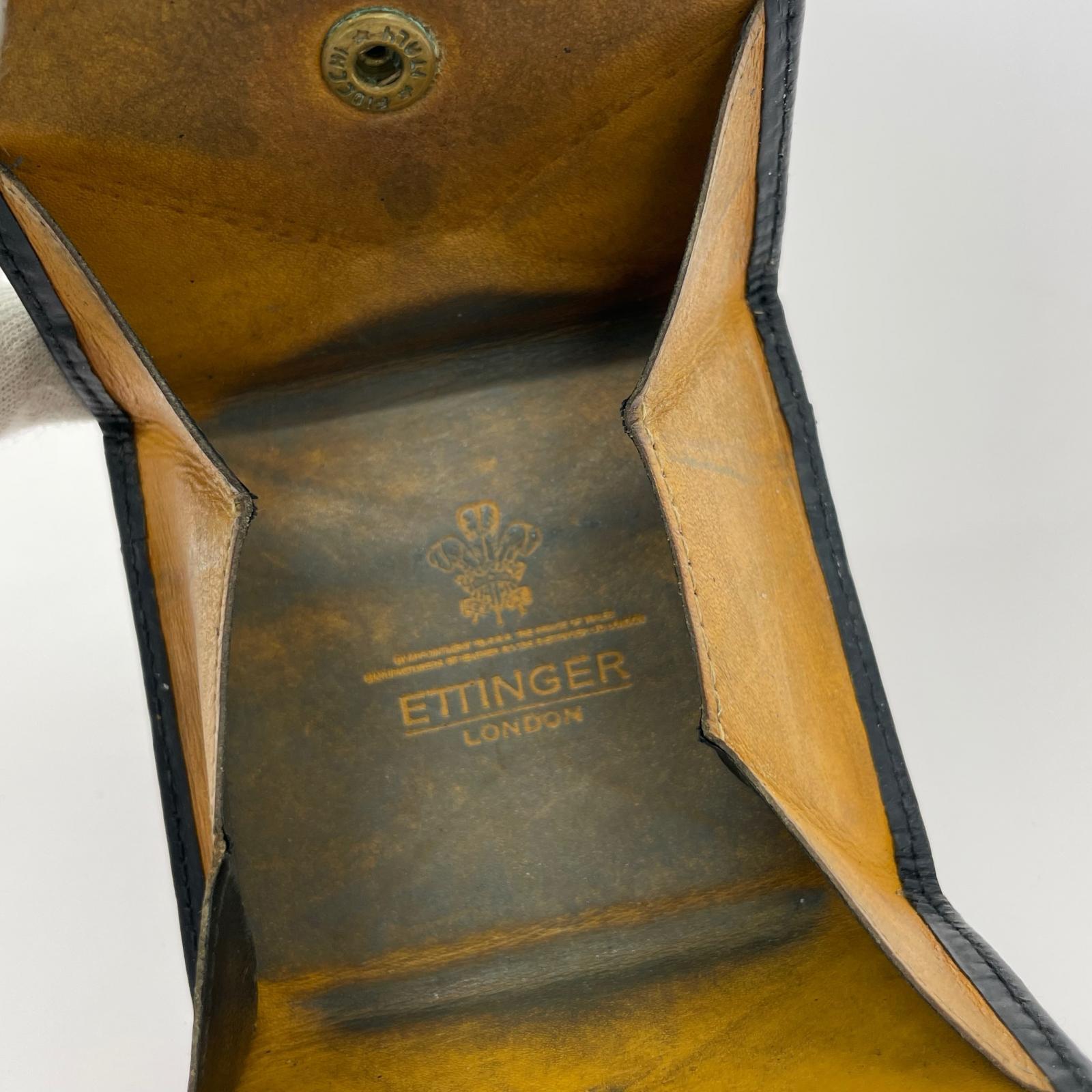 コインケース ETTINGER 小銭入れ ブラック