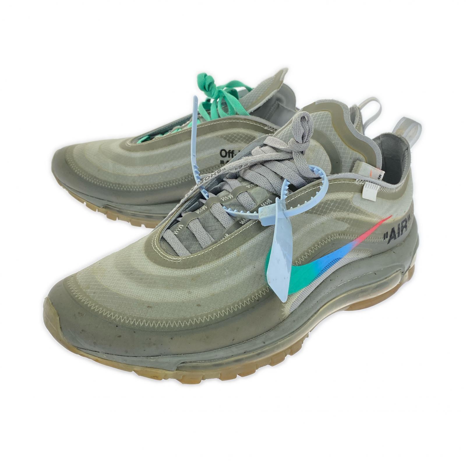 スニーカー ×OFF WHITE AIR MAX 97 Grey 27.5cm 27.5cm (US9 1/2 UK9 EU45) グレー