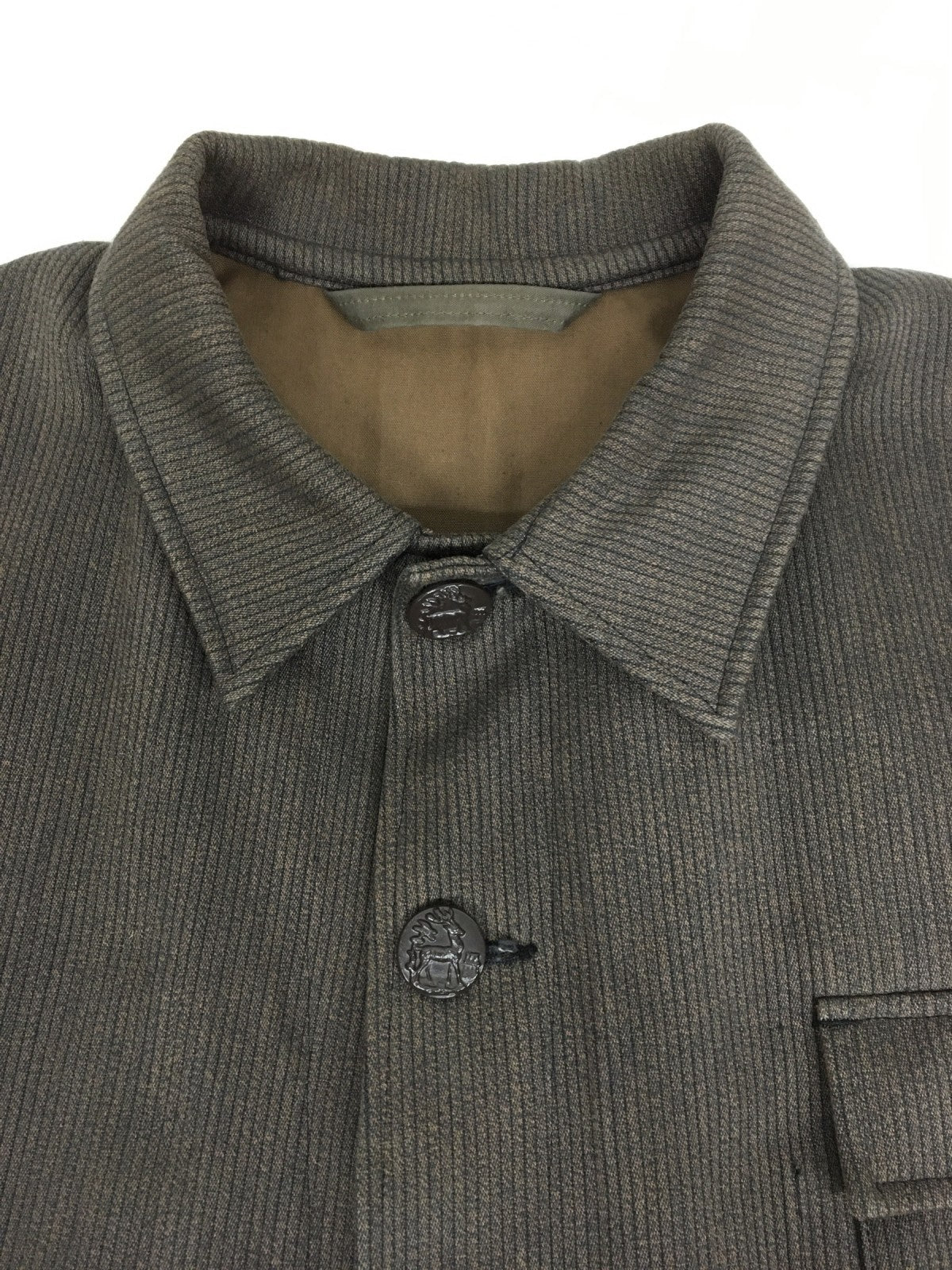 ジャケット 50s LE MONT ST MICHEL ピケハンティングジャケット 茶