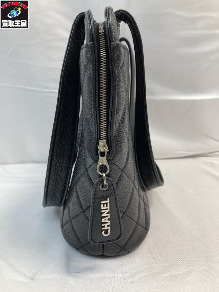 CHANEL 底面ココマーク キルティング 黒