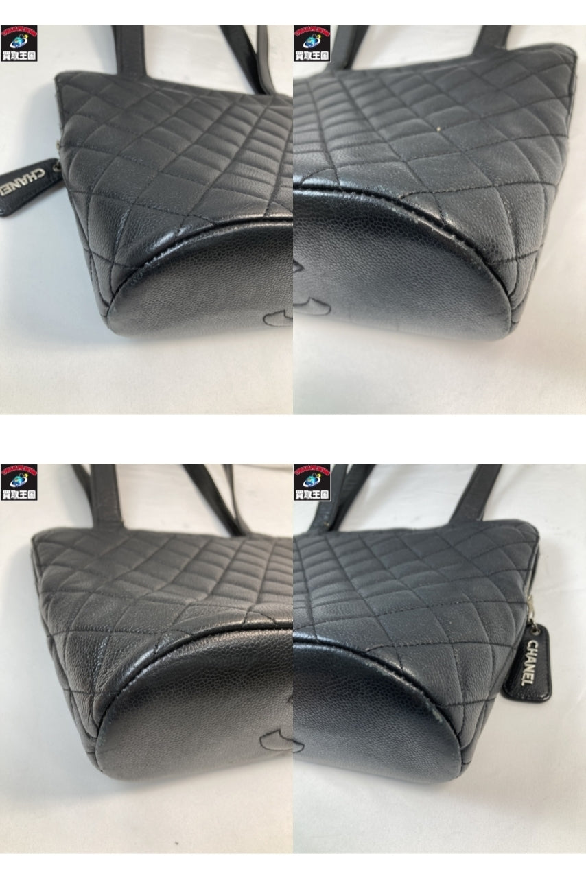 CHANEL 底面ココマーク キルティング 黒