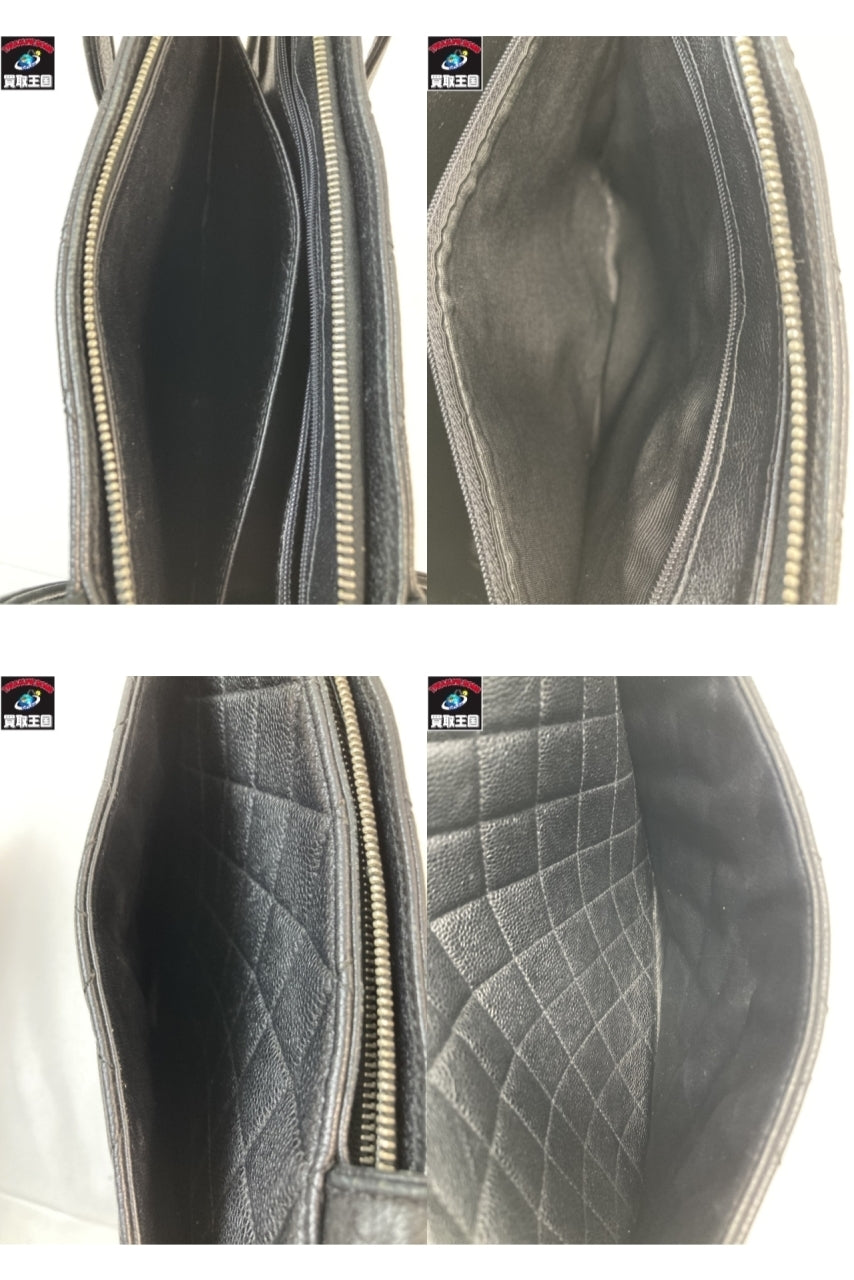 CHANEL 底面ココマーク キルティング 黒