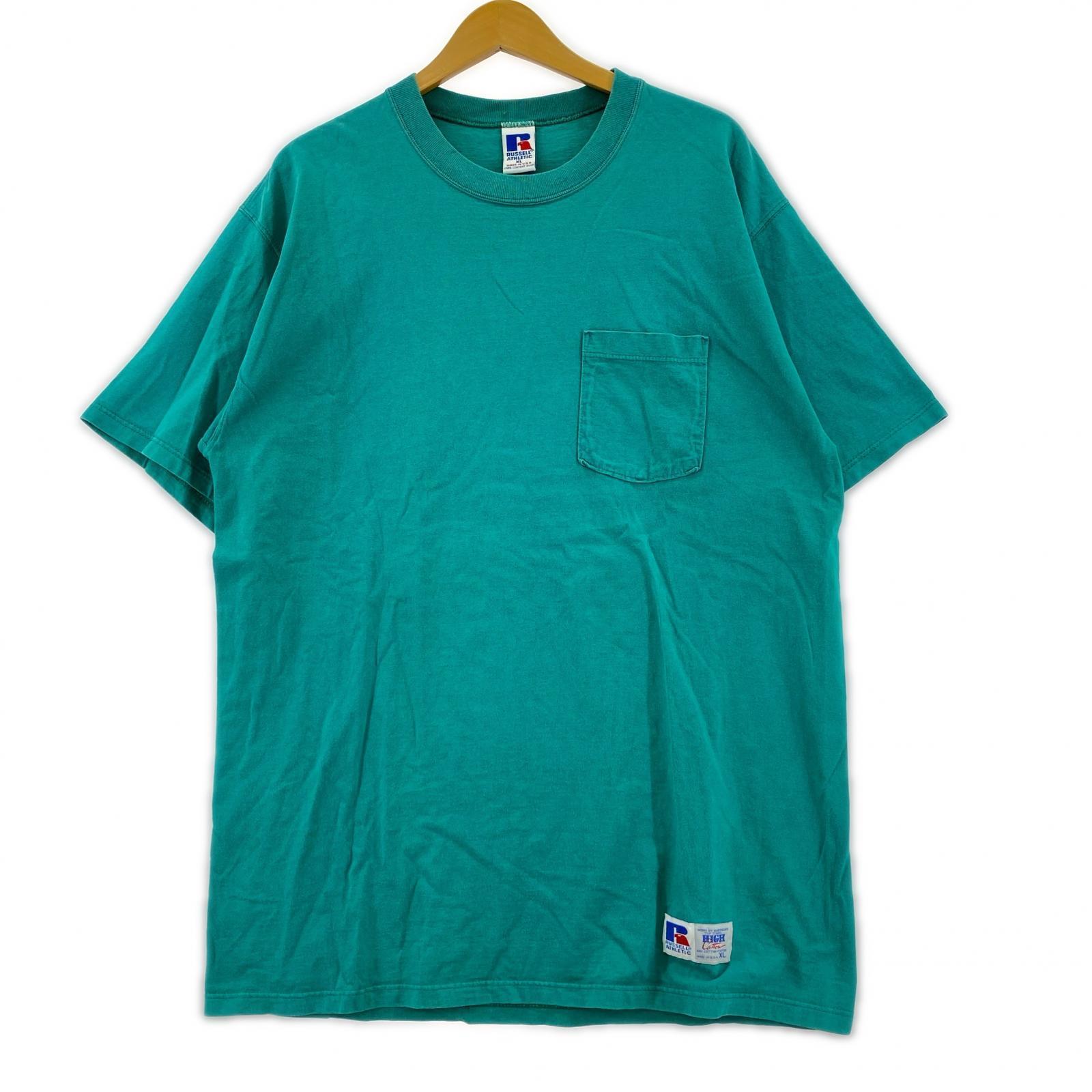 長袖Tシャツ RUSSELL ATHLETIC USA製 グリーン
