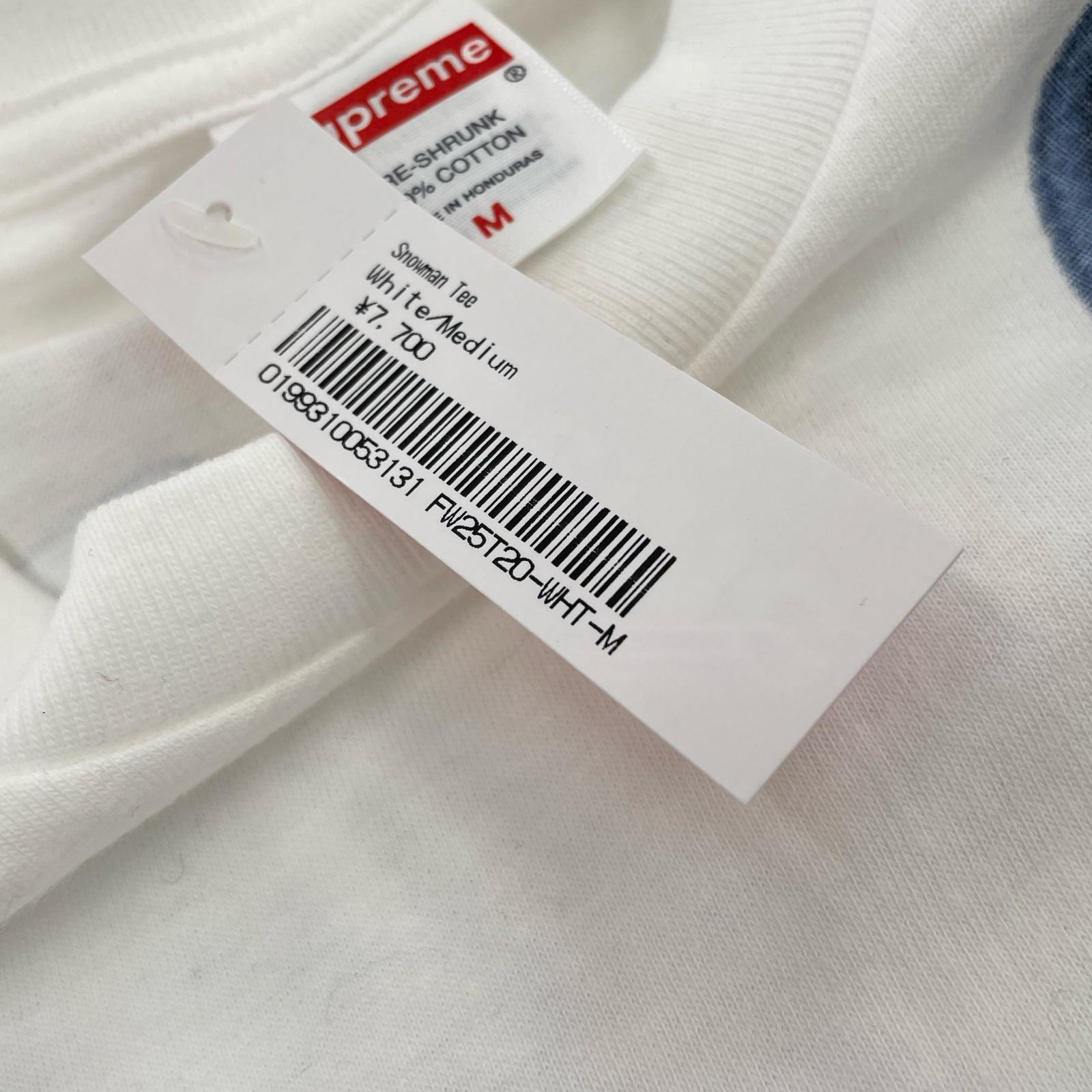 半袖Tシャツ snowman tee M M ホワイト