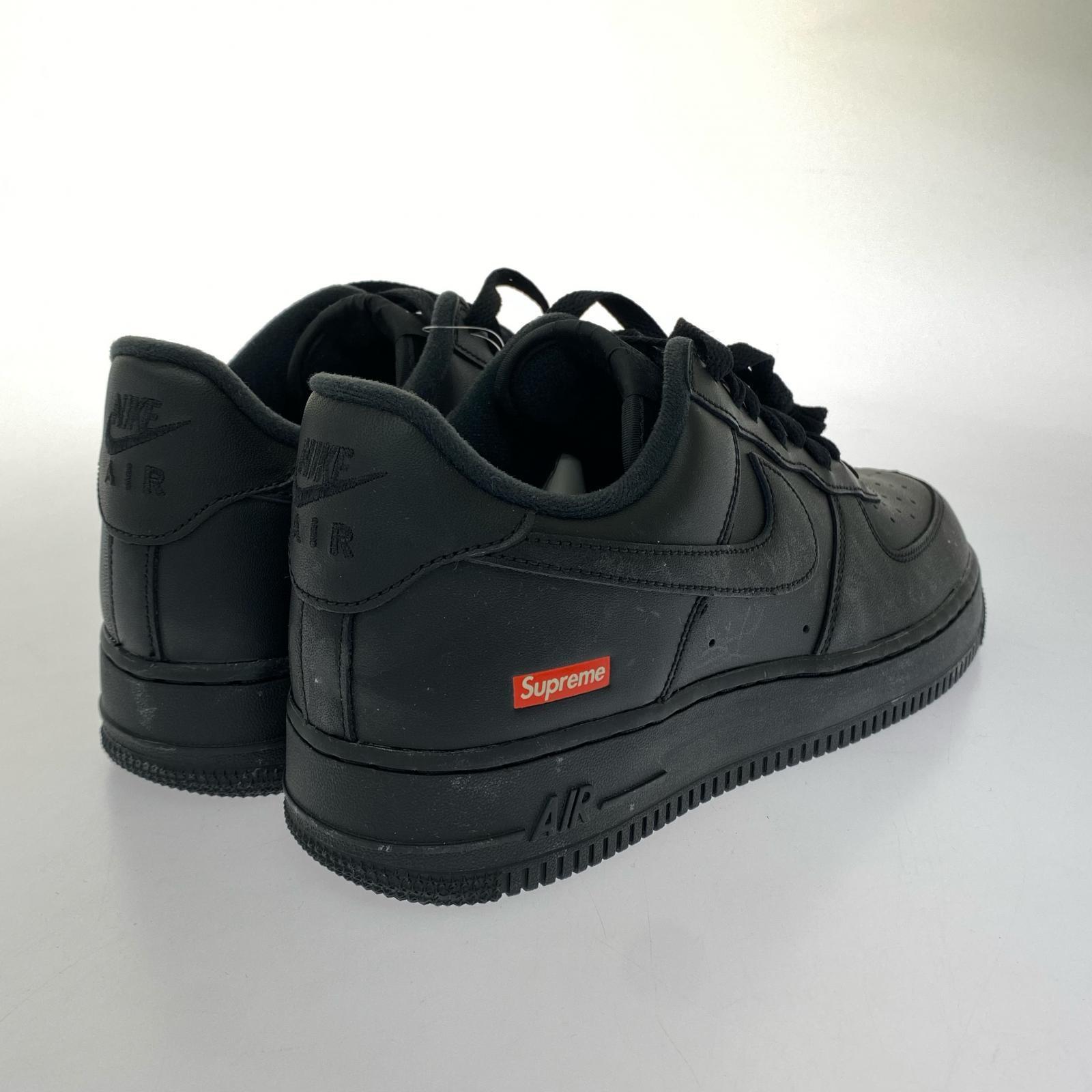 スニーカー Supreme × Nike Air Force 1 Low 黒 26.0 ブラック